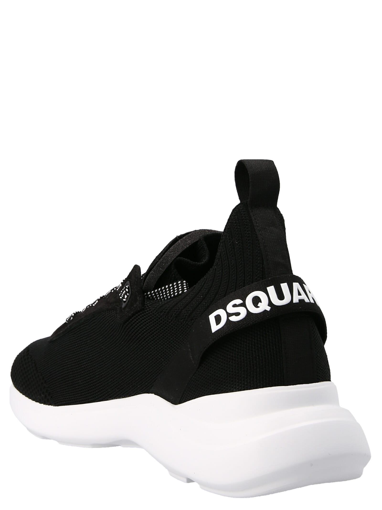 DSquared² 'fly' Sneakers in Black for Men | Lyst