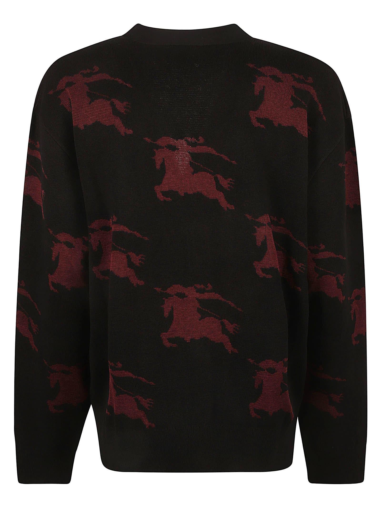 Burberry sweater clearance bordeaux