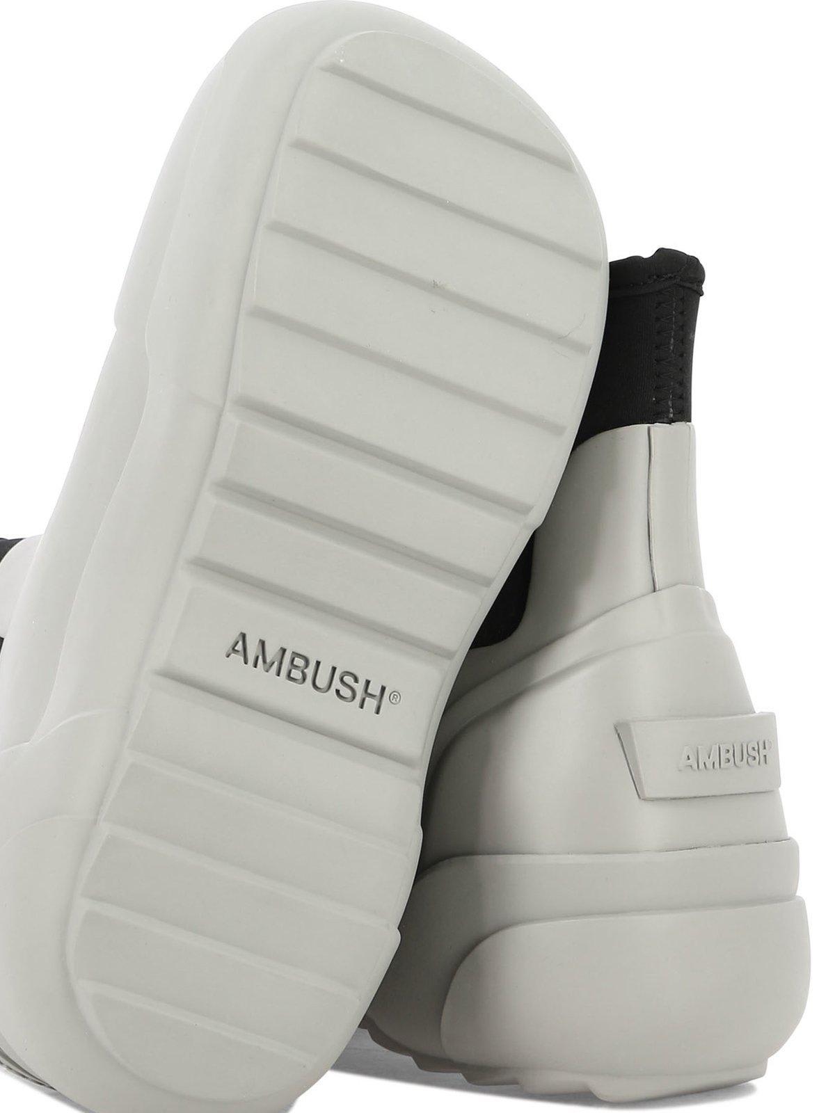 AMBUSH chunky ankle boots - BLACK BLACK