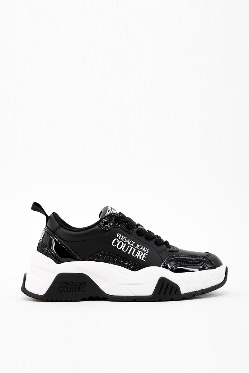 Versace Jeans Couture Women's Sneakers in Black | Lyst