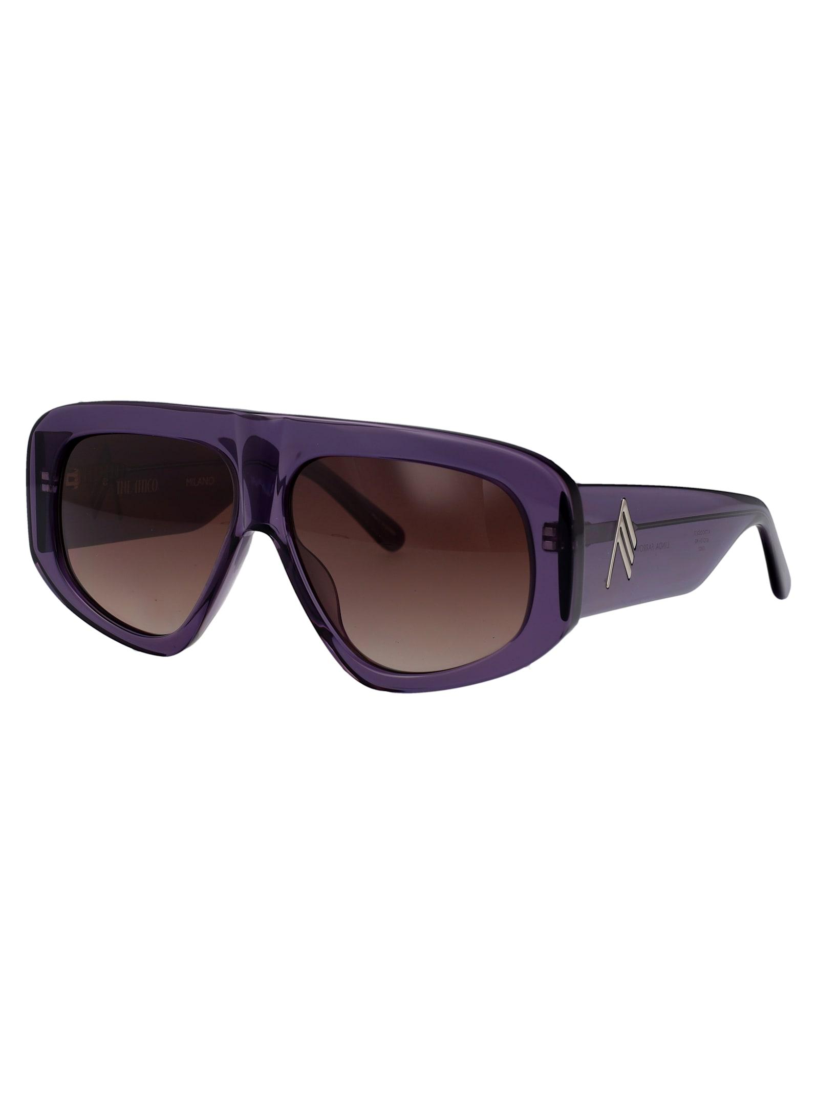 サングラス The Attico Sunglasses THE ATTICO THEA ATTICO39 sunglasses Black | SmartBuyGlasses US