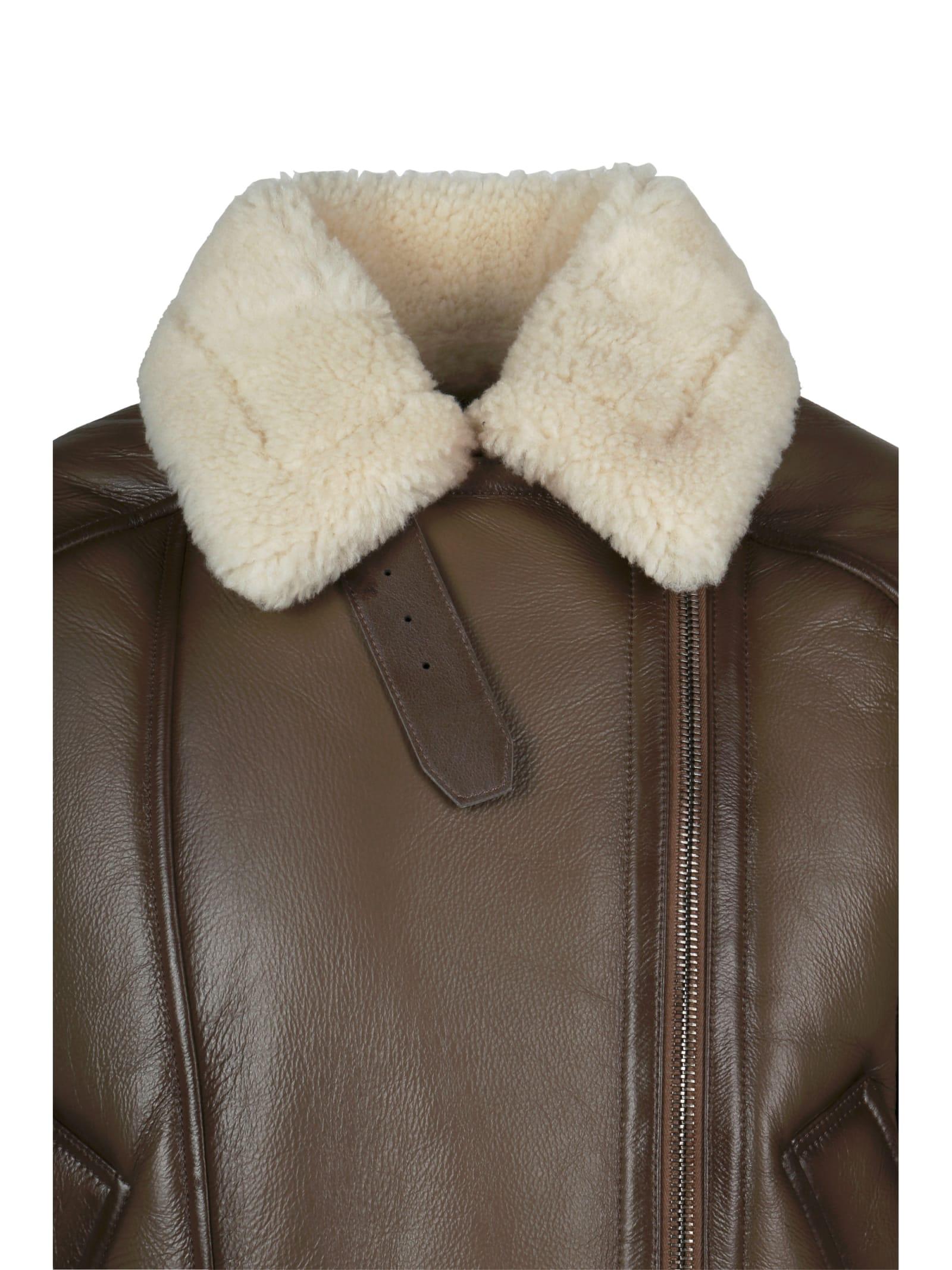 Acne Studios Jackets in Brown Lyst UK