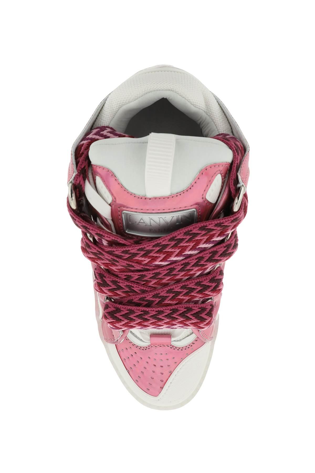 Lanvin Curb Sneakers in Pink | Lyst Lanvin Curb Sneakers in Pink | Lyst