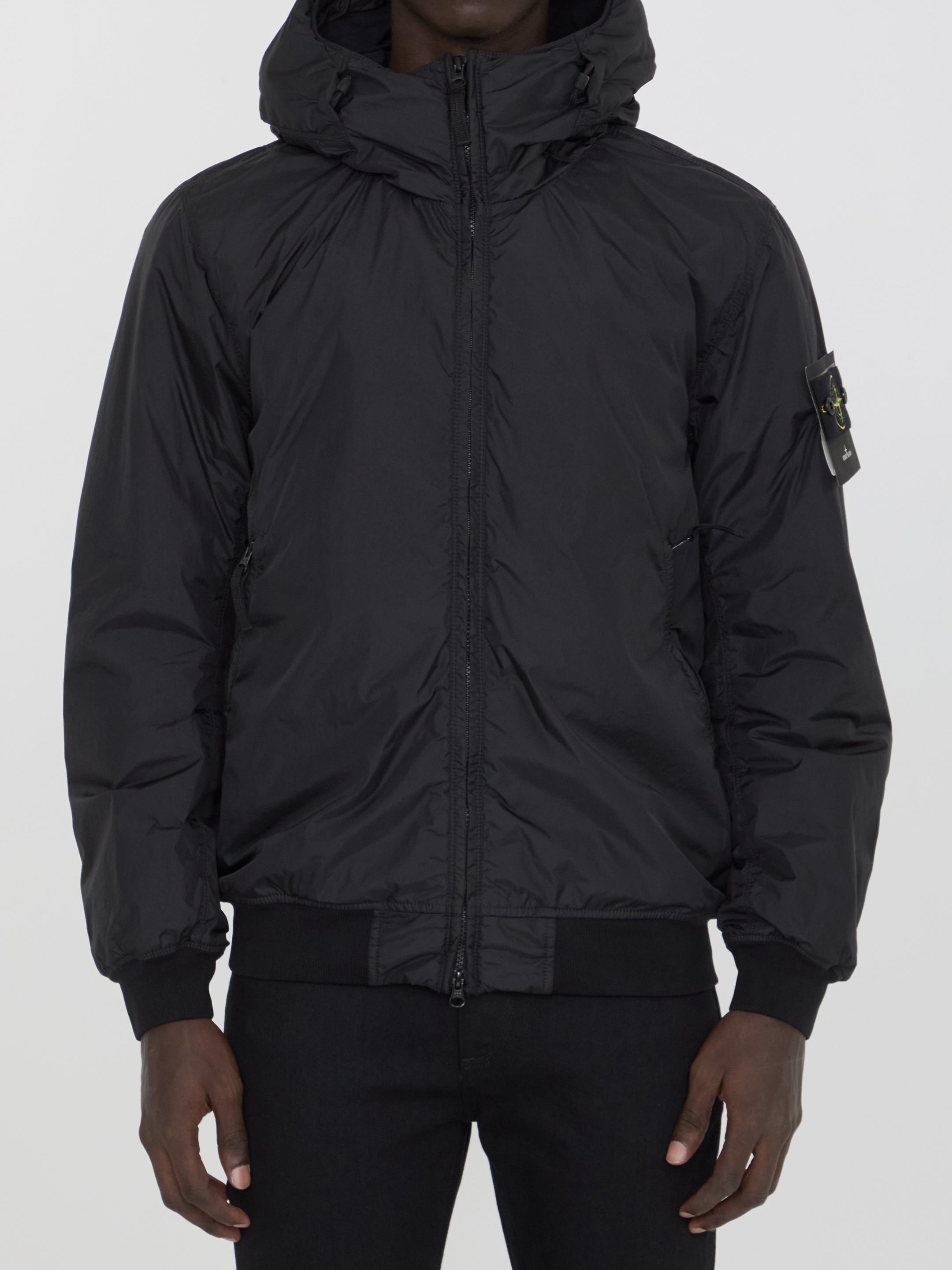 Stone island crinkle rep bomber jacket on sale