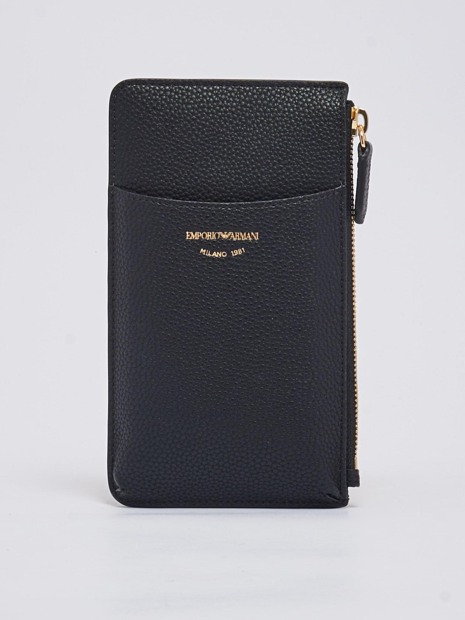 Emporio Armani Pvc Shoulder Bag in Black Lyst