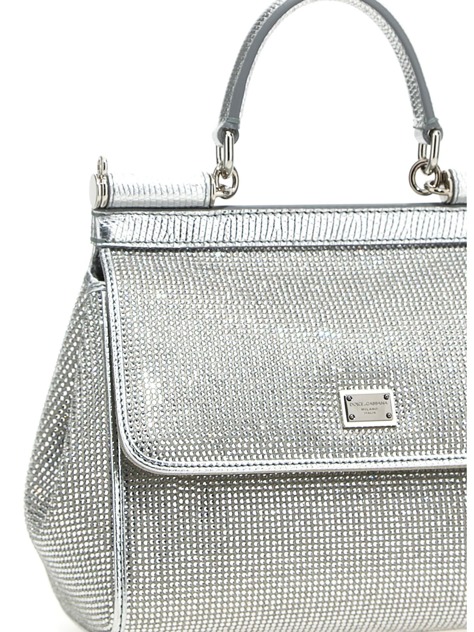 Dolce & Gabbana Medium Handbag sicily in Gray