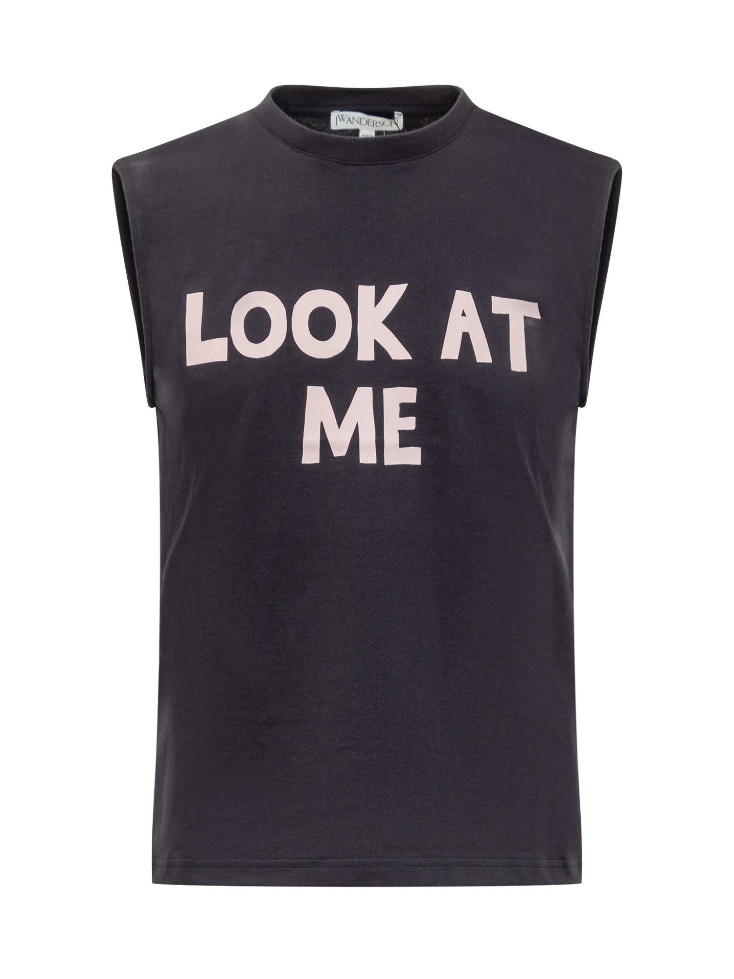 Tシャツ・カットソー J W ANDERSON BLACK COTTON TANK TOP Men's JW Anderson Black T-Shirts & Polos | Shopbop