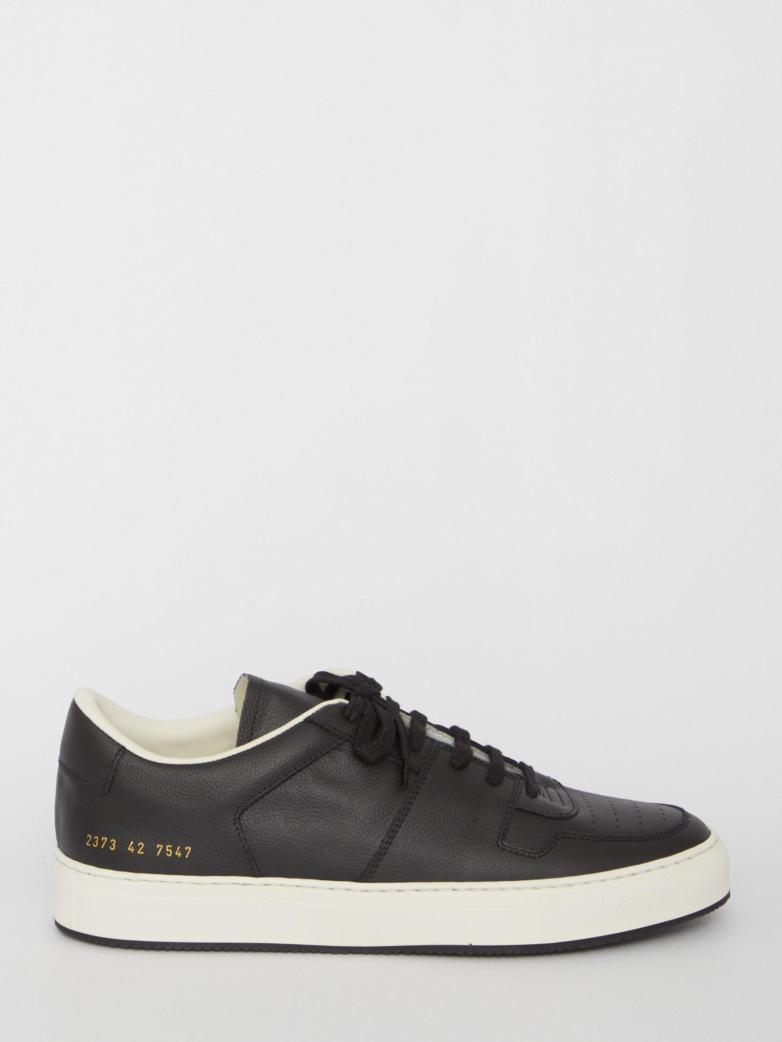 Common projects retro low black clearance