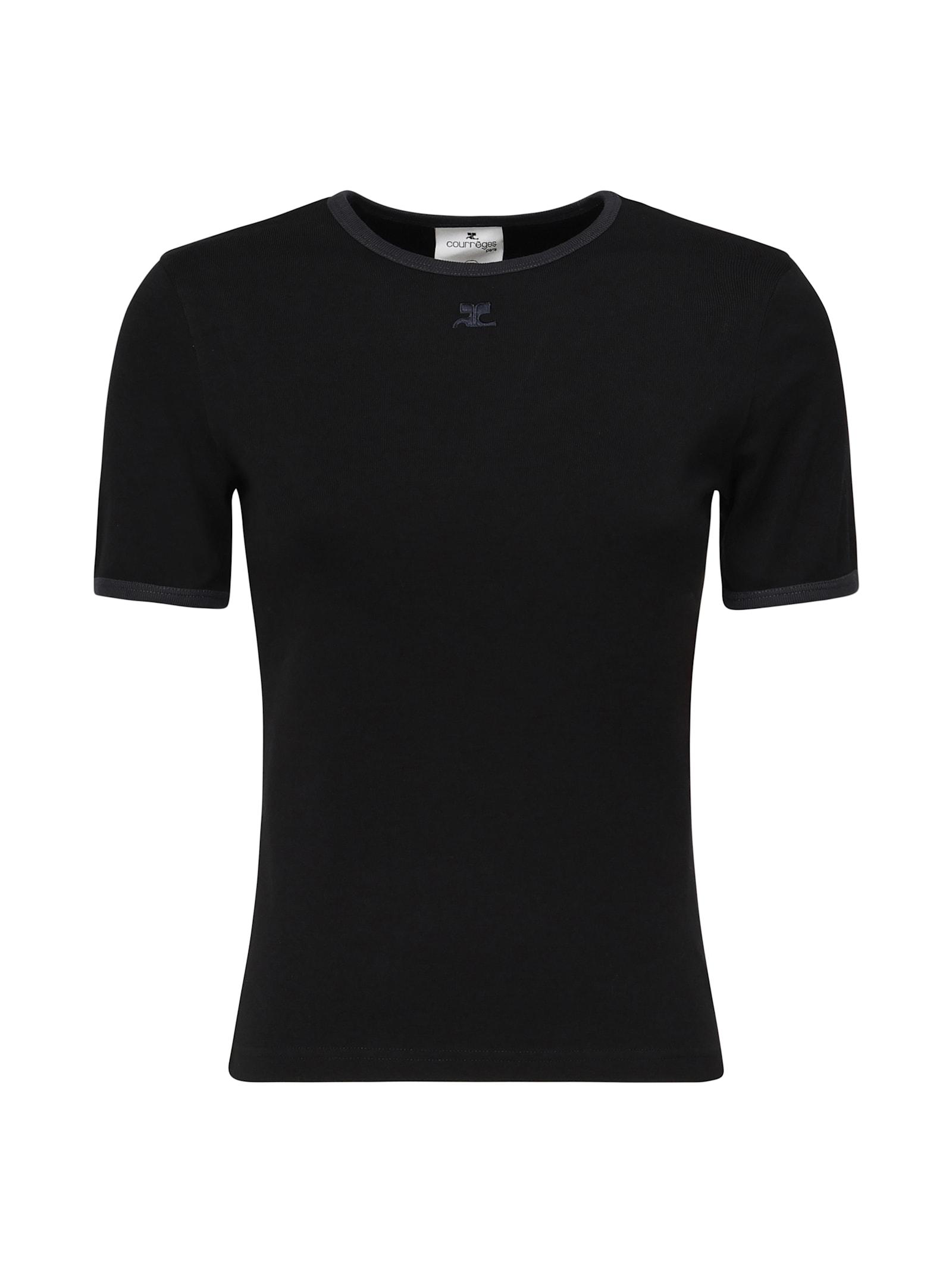 SIGNATURE CONTRAST T-SHIRT - courrèges