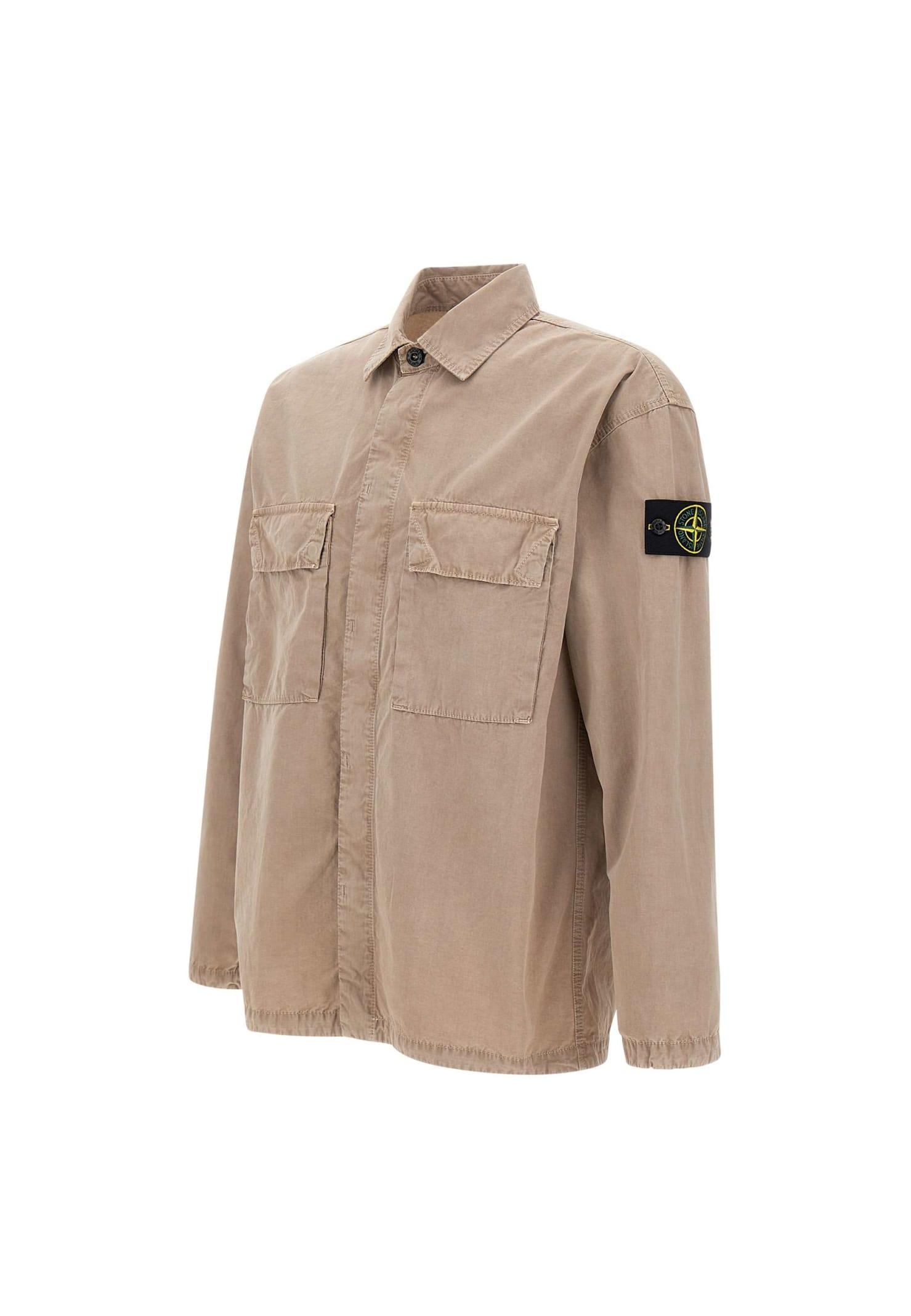 GINGER掲載商品】 03SS STONE ISLAND HEMP COTTON JACKET ブルゾン