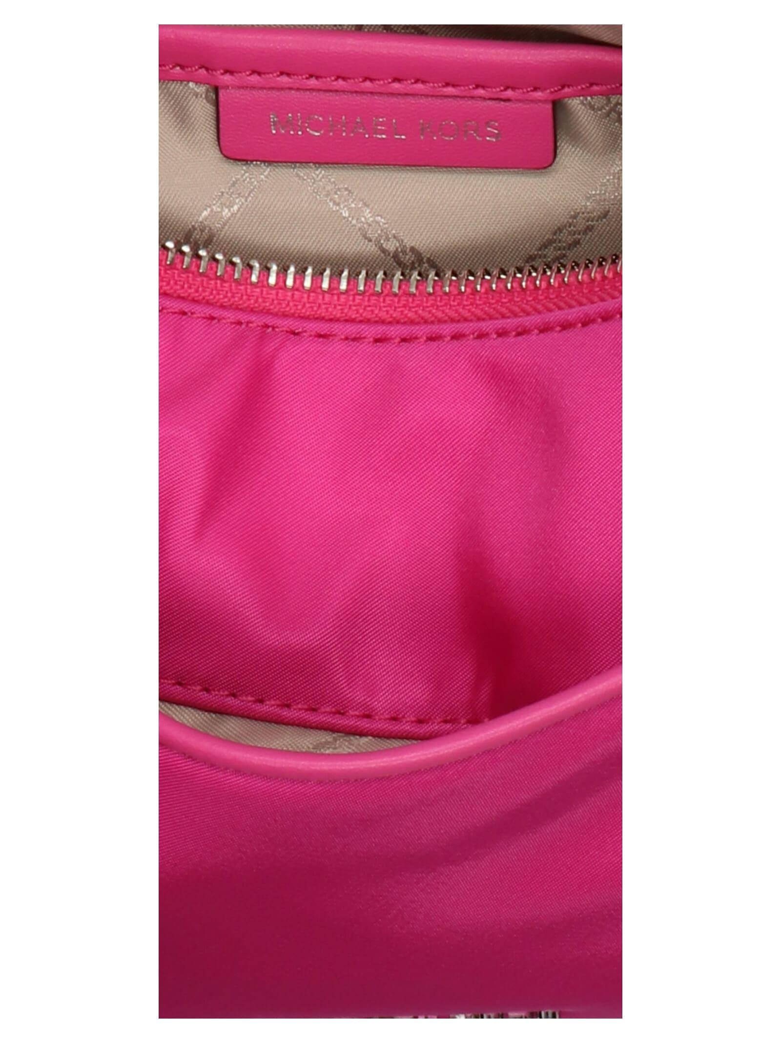 Michael Kors Light Pink Leather Jet Set Crossbody Bag, Best Price and  Reviews