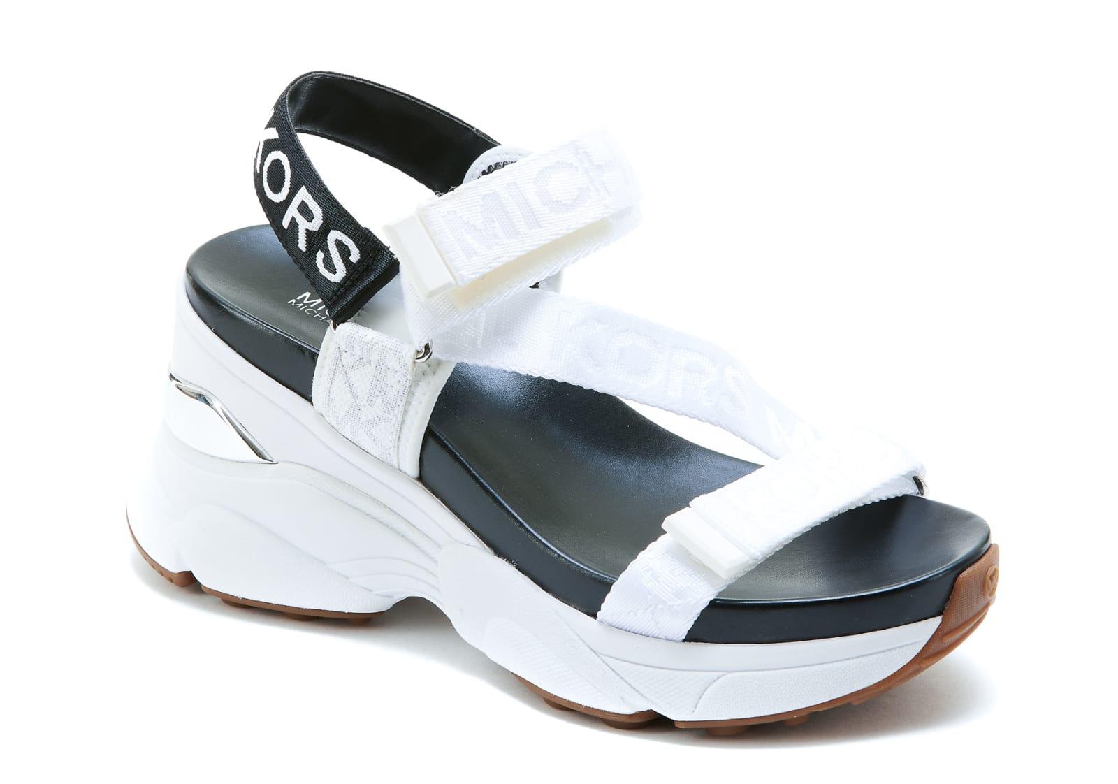 MICHAEL Michael Kors Maddox Sandals in White | Lyst