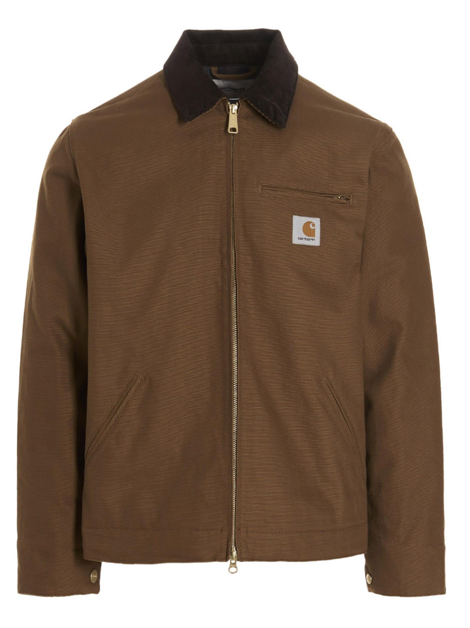 Carhartt Detroit Jacket in Brown for Men | Lyst