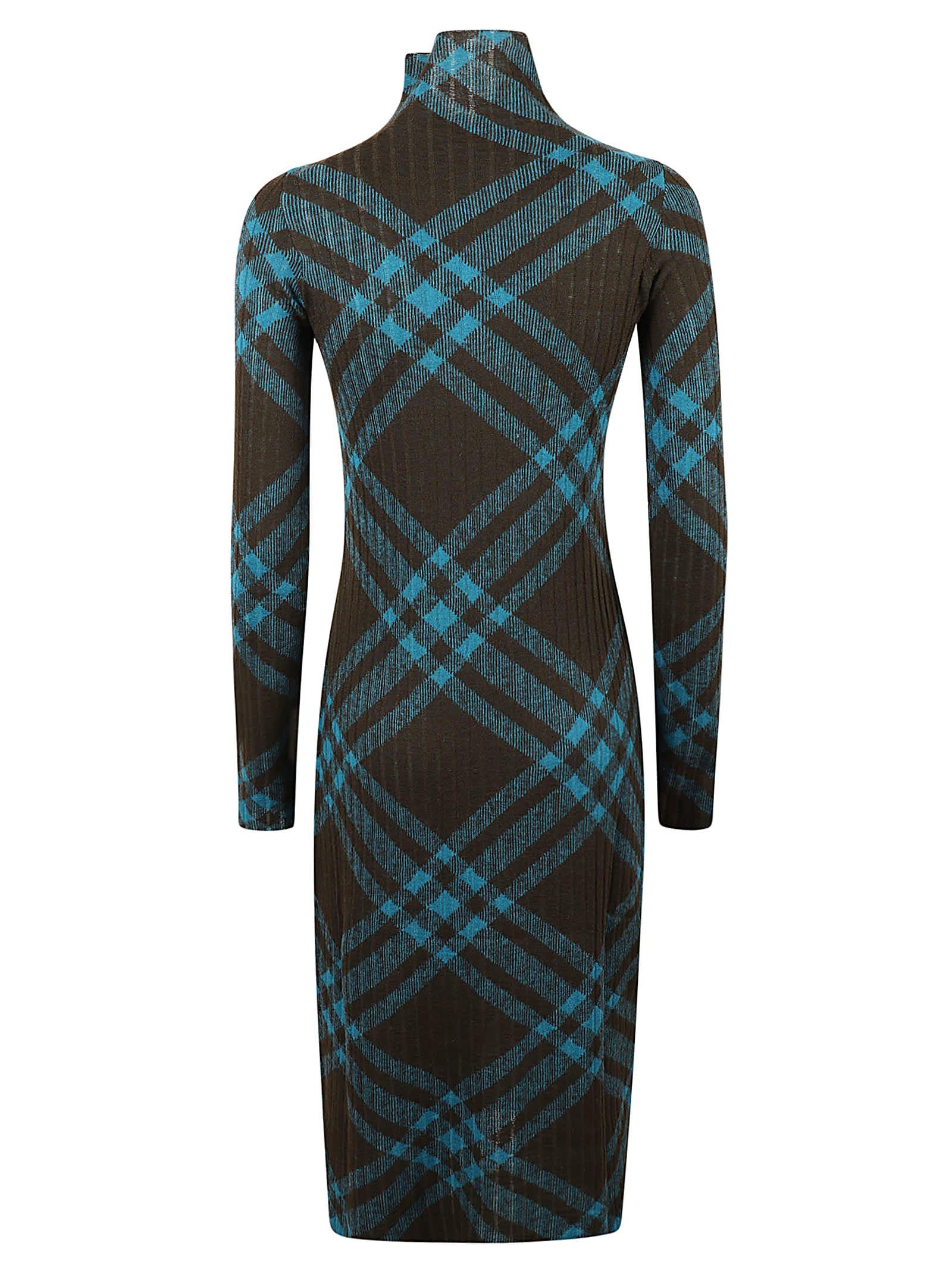 Burberry plaid bodycon dress hotsell