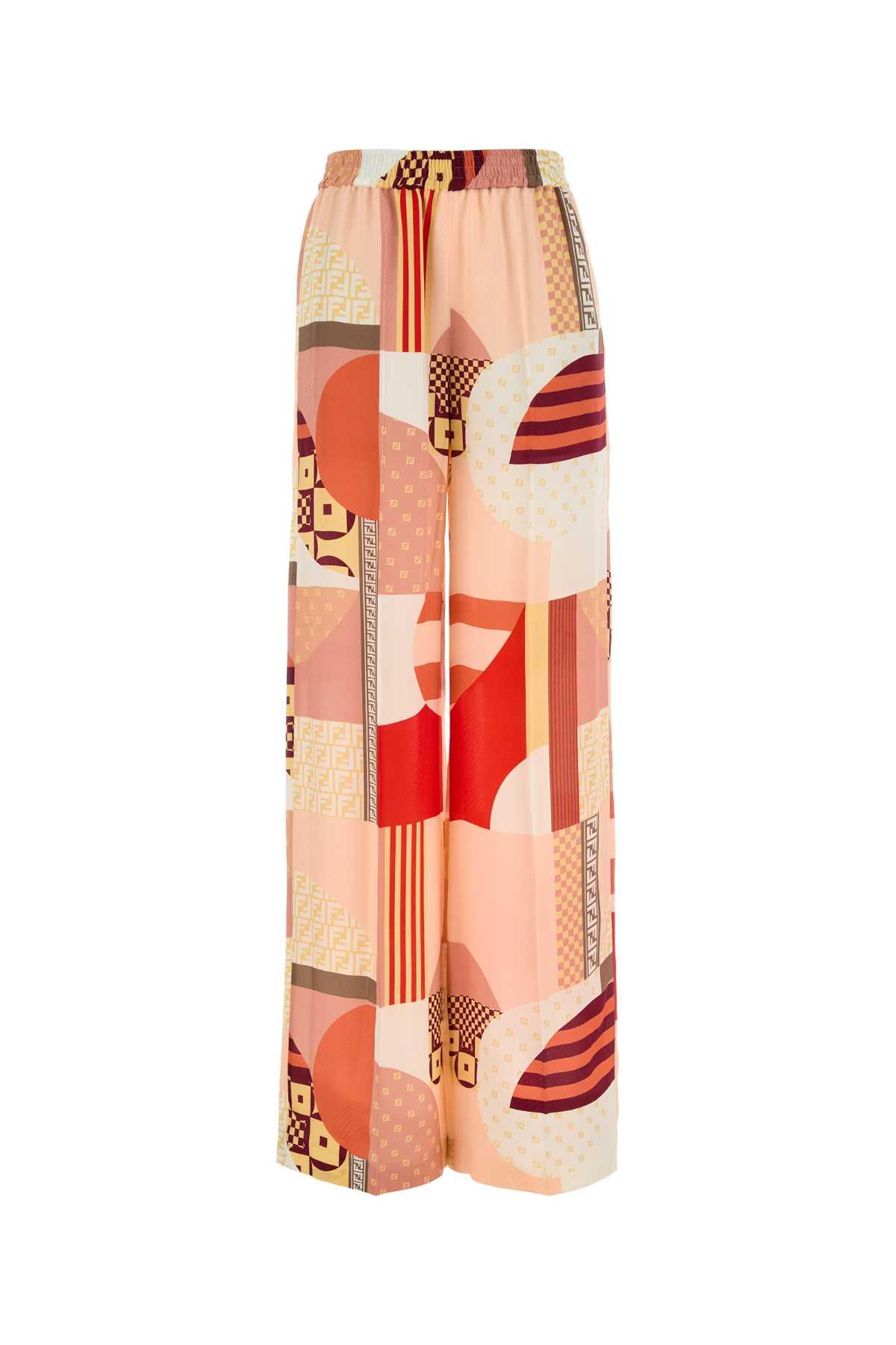 パンツ FENDI Printed Crepe Pyjama Pant Fendi Printed Crepe Pyjama Pant | italist
