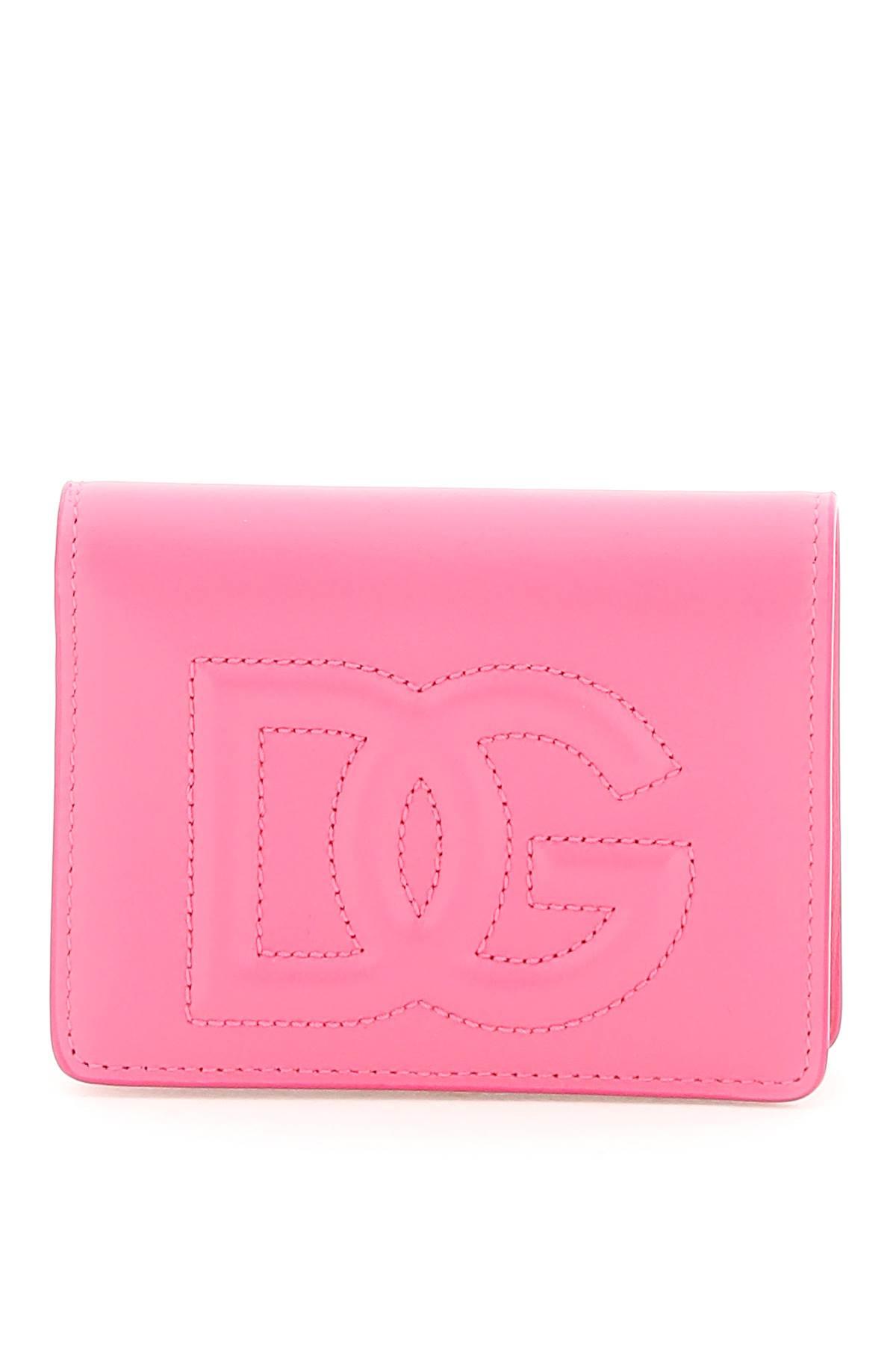 Dolce & Gabbana Logoed Wallet in Pink