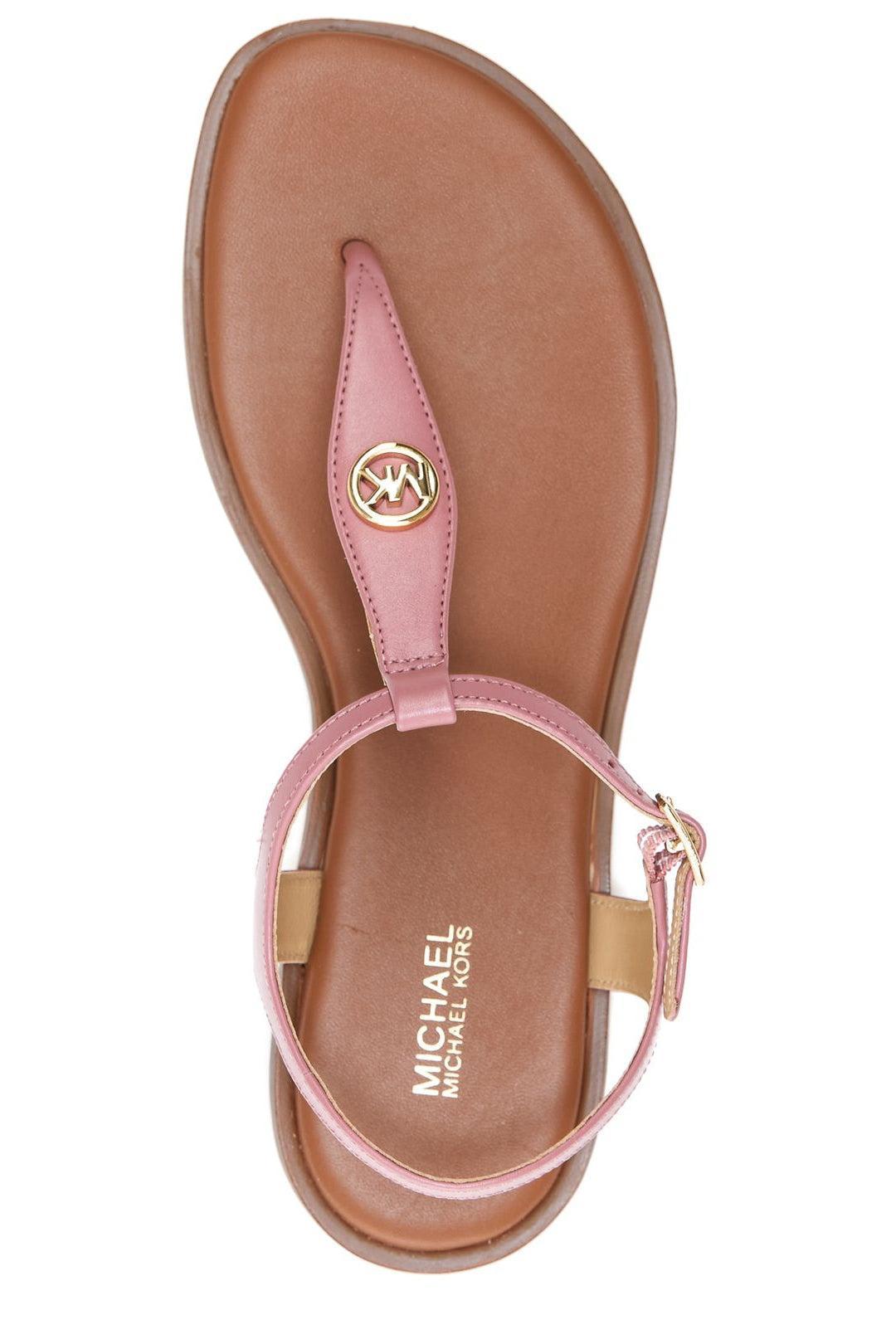MICHAEL Michael Kors Mallory T-strap Sandals in Pink | Lyst