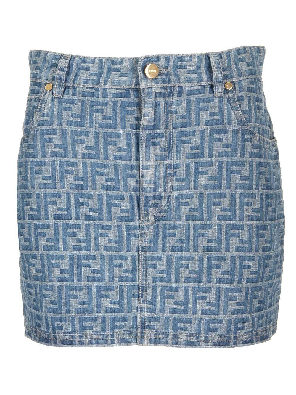 Fendi Mini skirts for Women Online Sale up to 52 off Lyst