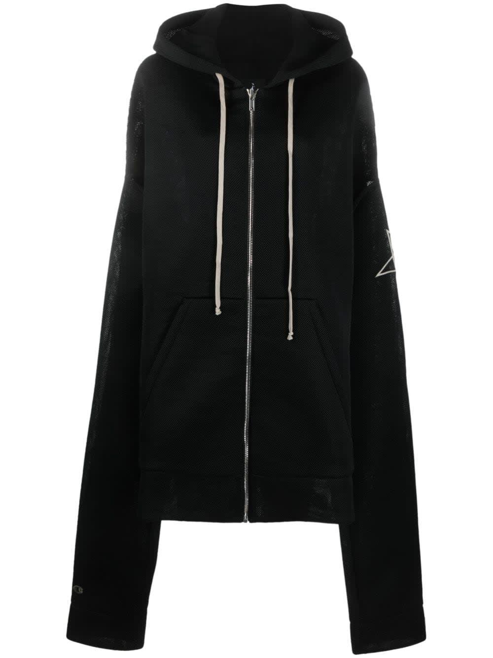 Black champion zip up hoodie online