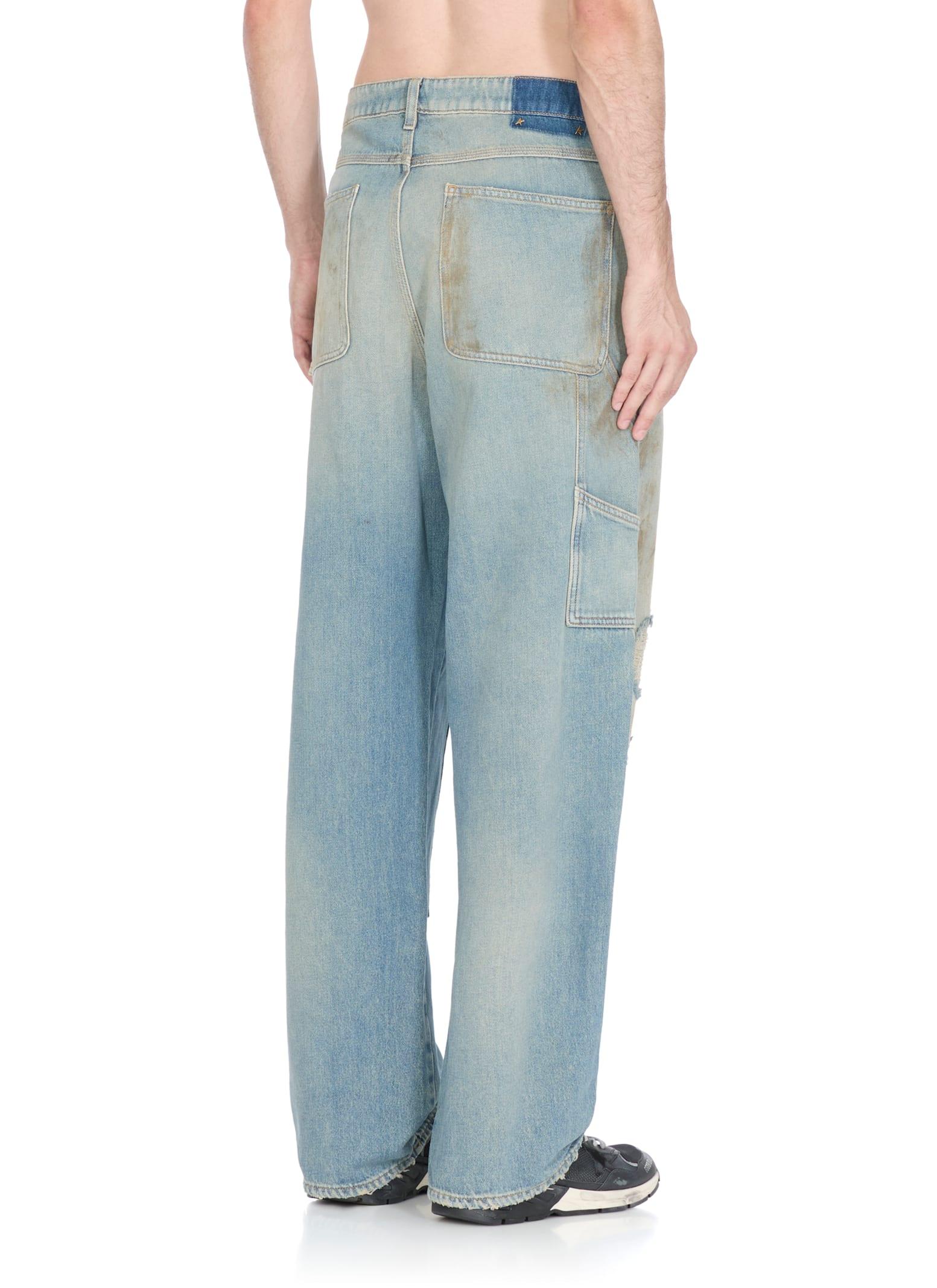 【関税&送料込】Golden  Deluxe Brand Jeans Golden Goose Deluxe Brand Jeans Blue Mens Golden Goose