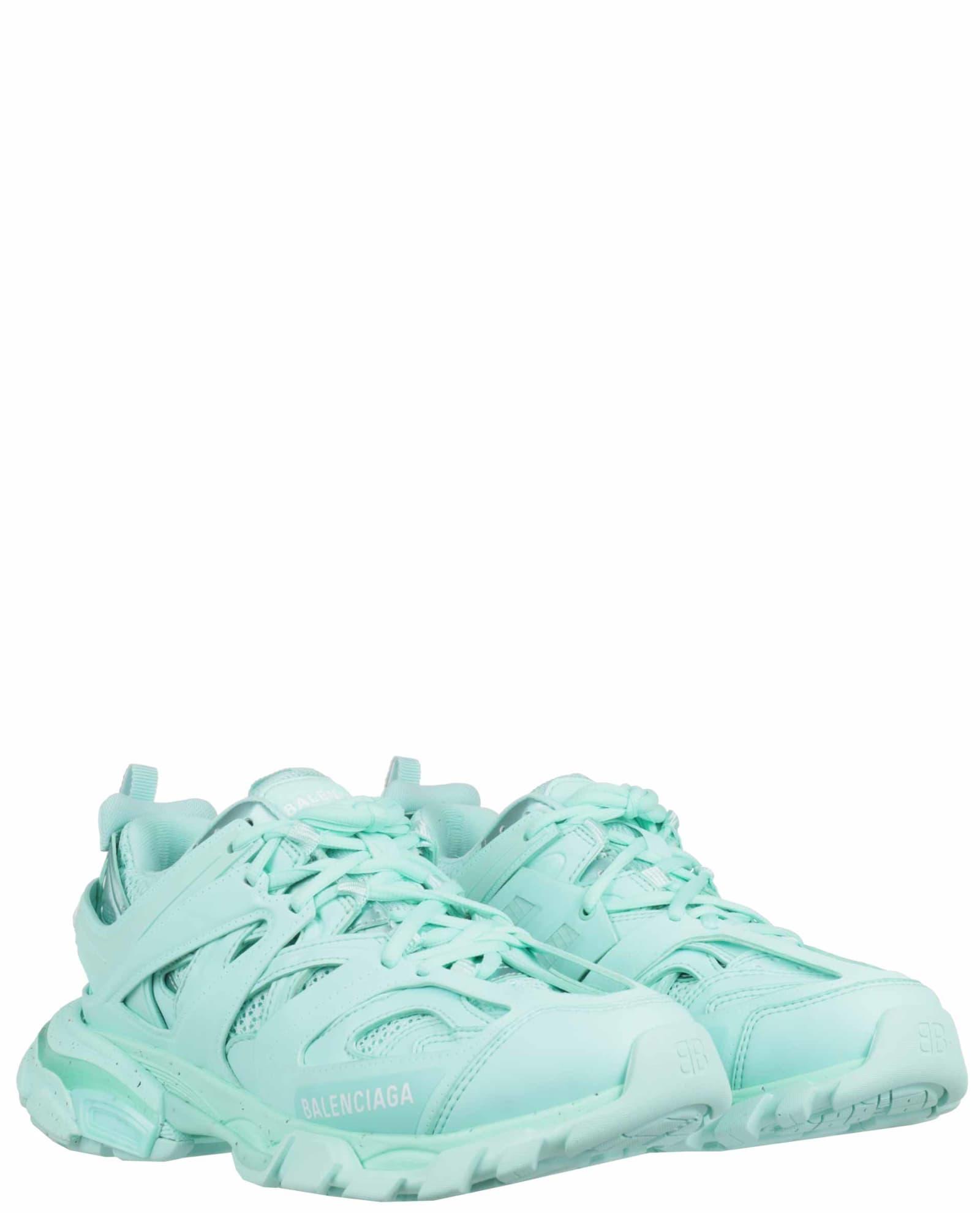 Balenciaga Mint Track Sneakers in Green | Lyst