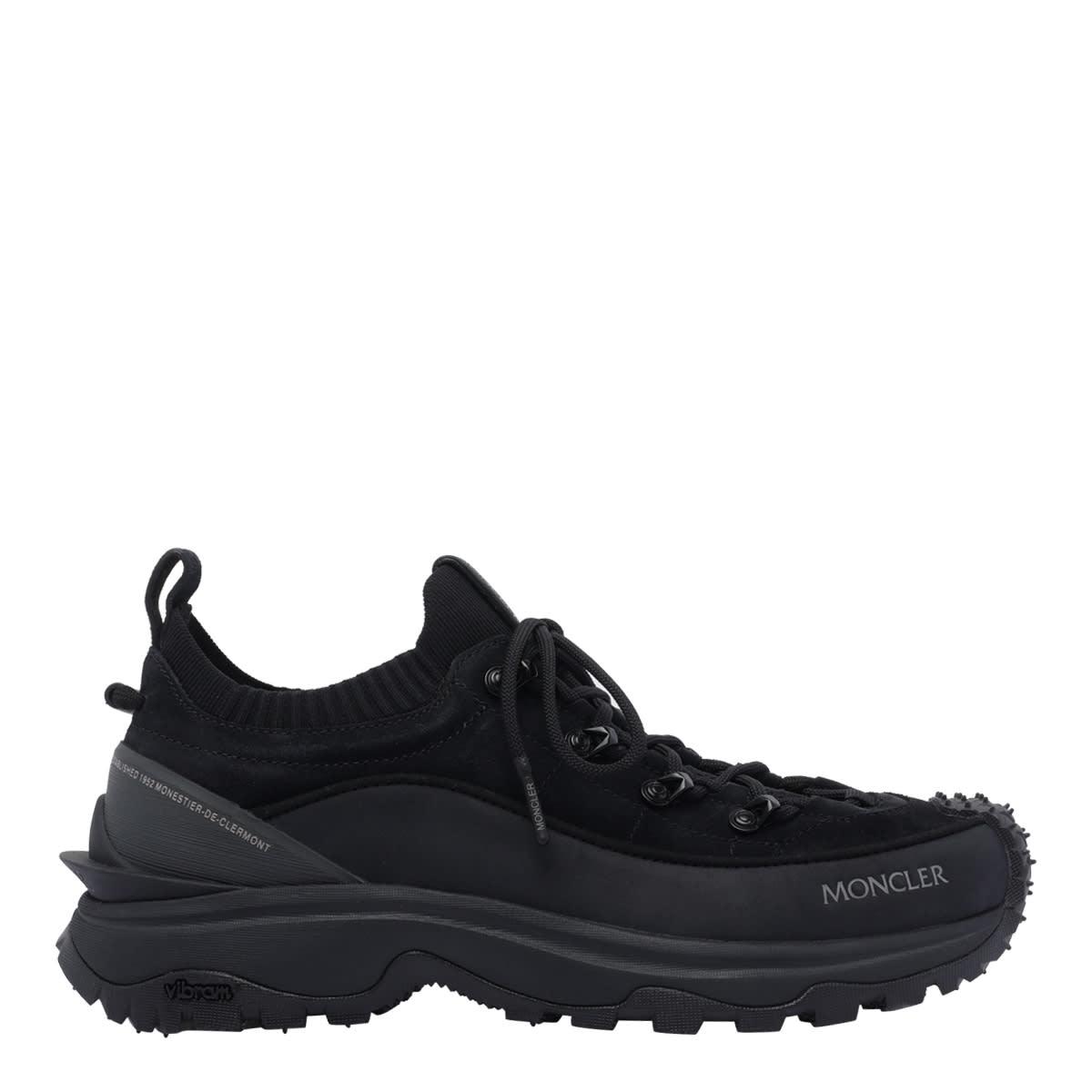 スニーカー MONCLER Men Sneakers 4M001 10 M4469TRAILGRIPLITE278J Black Moncler | Shoes | Mens Moncler Leave No Trace Hightop