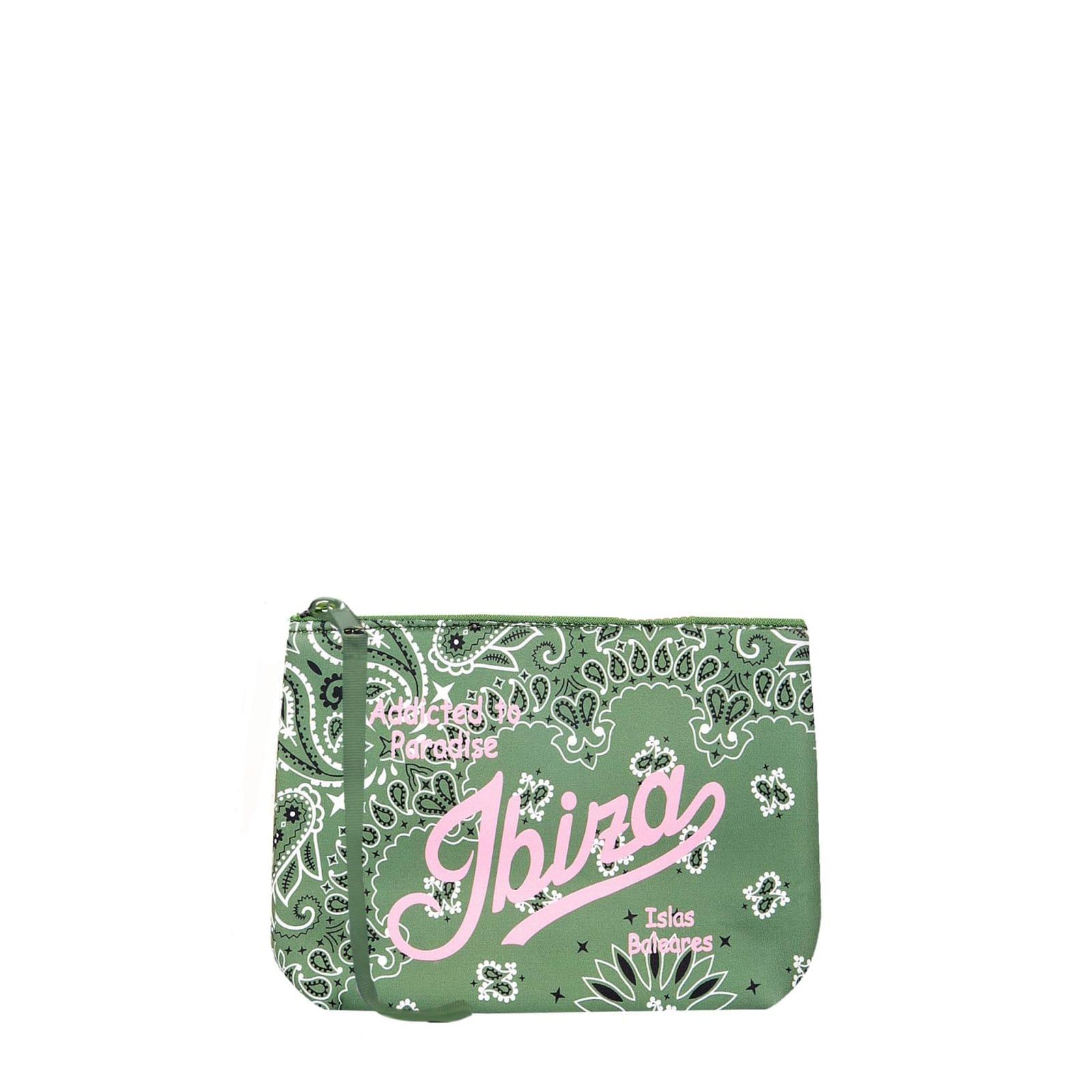 Mc2 Saint Barth Bandana Print Scuba Pochette in Green Lyst