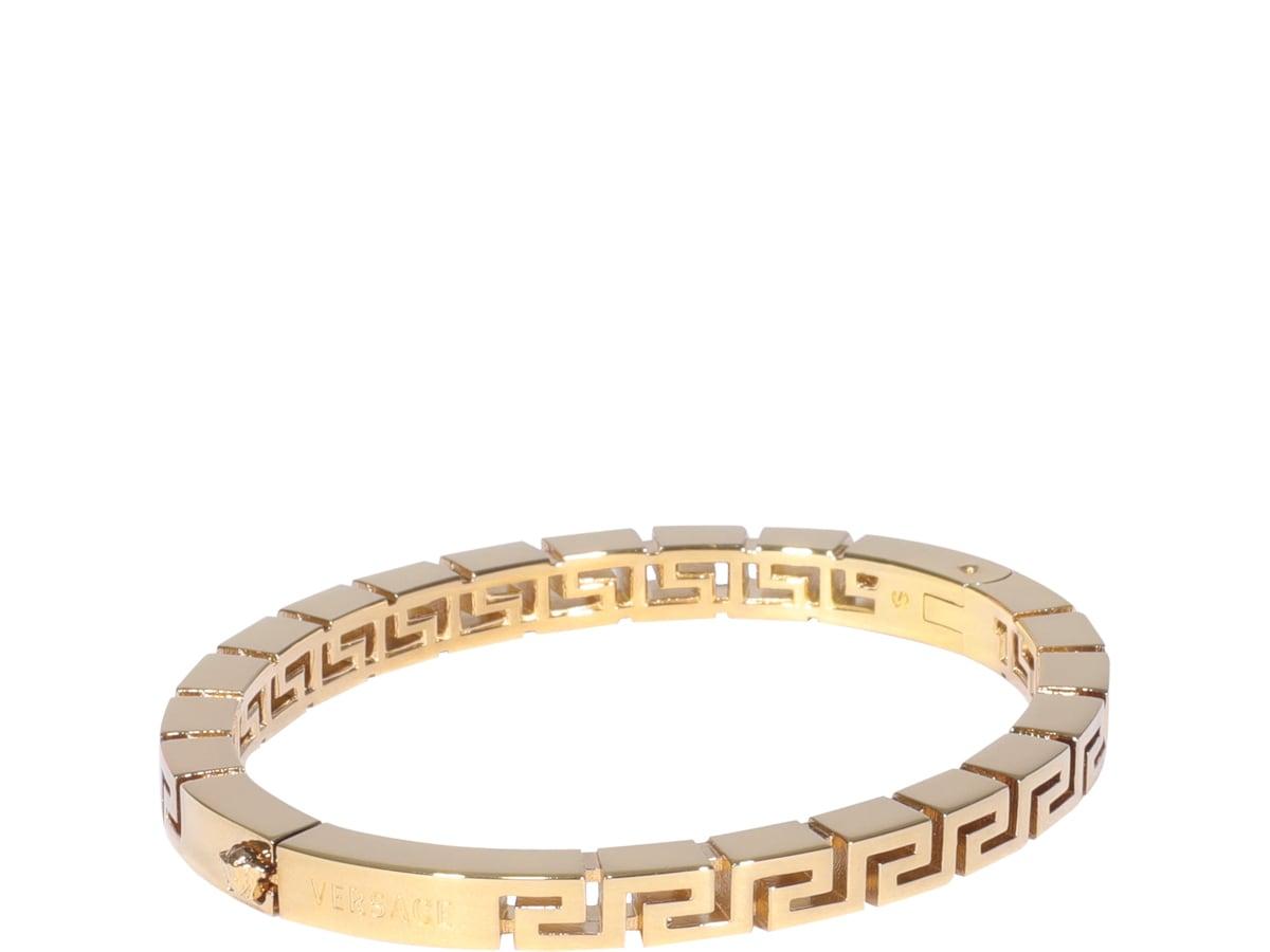 Versace Greca Motif Bracelet in Gold (Metallic) for Men - Save 39% | Lyst