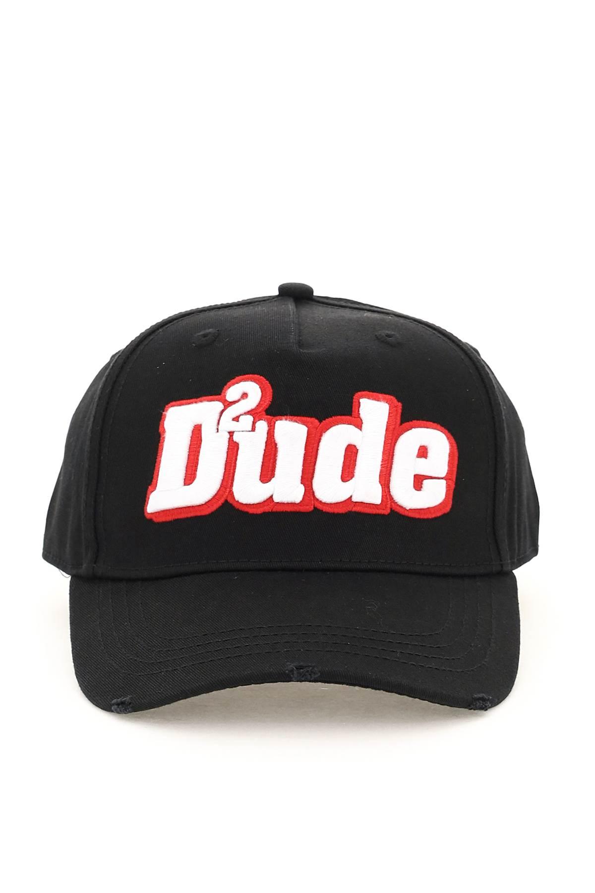 DSquared² Cotton D2 Baseball Cap in 