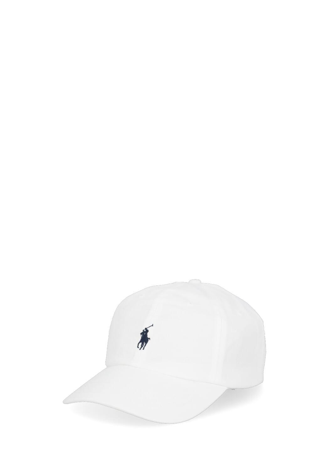 Ralph Lauren Baseball Cap With Pony in White for Men Lyst