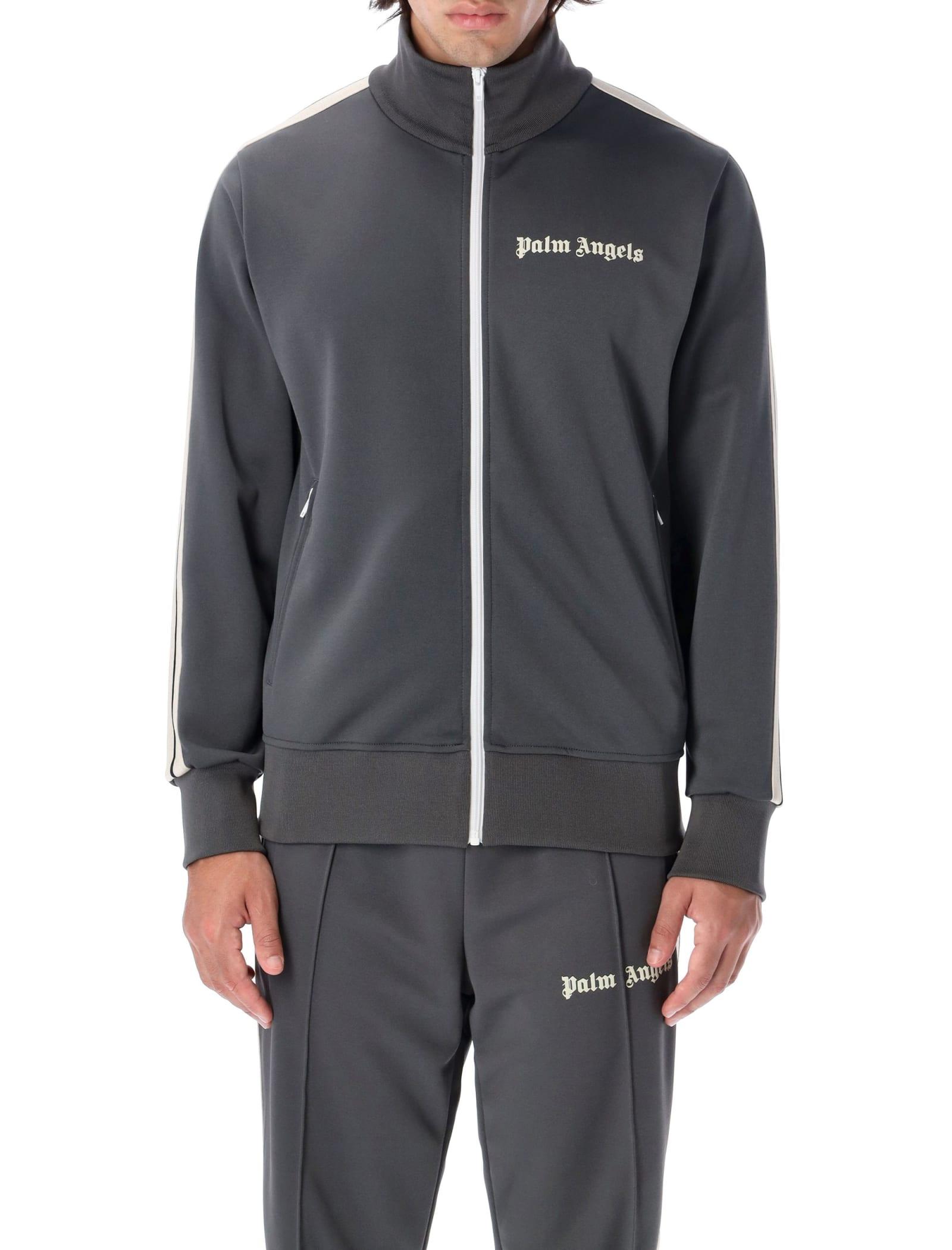 Palm Angels Classic Track Jacket in Gray for Men | Lyst