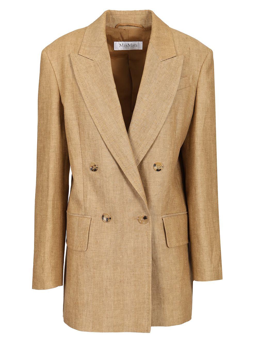 Max Mara Olimpia Jackets in Natural | Lyst