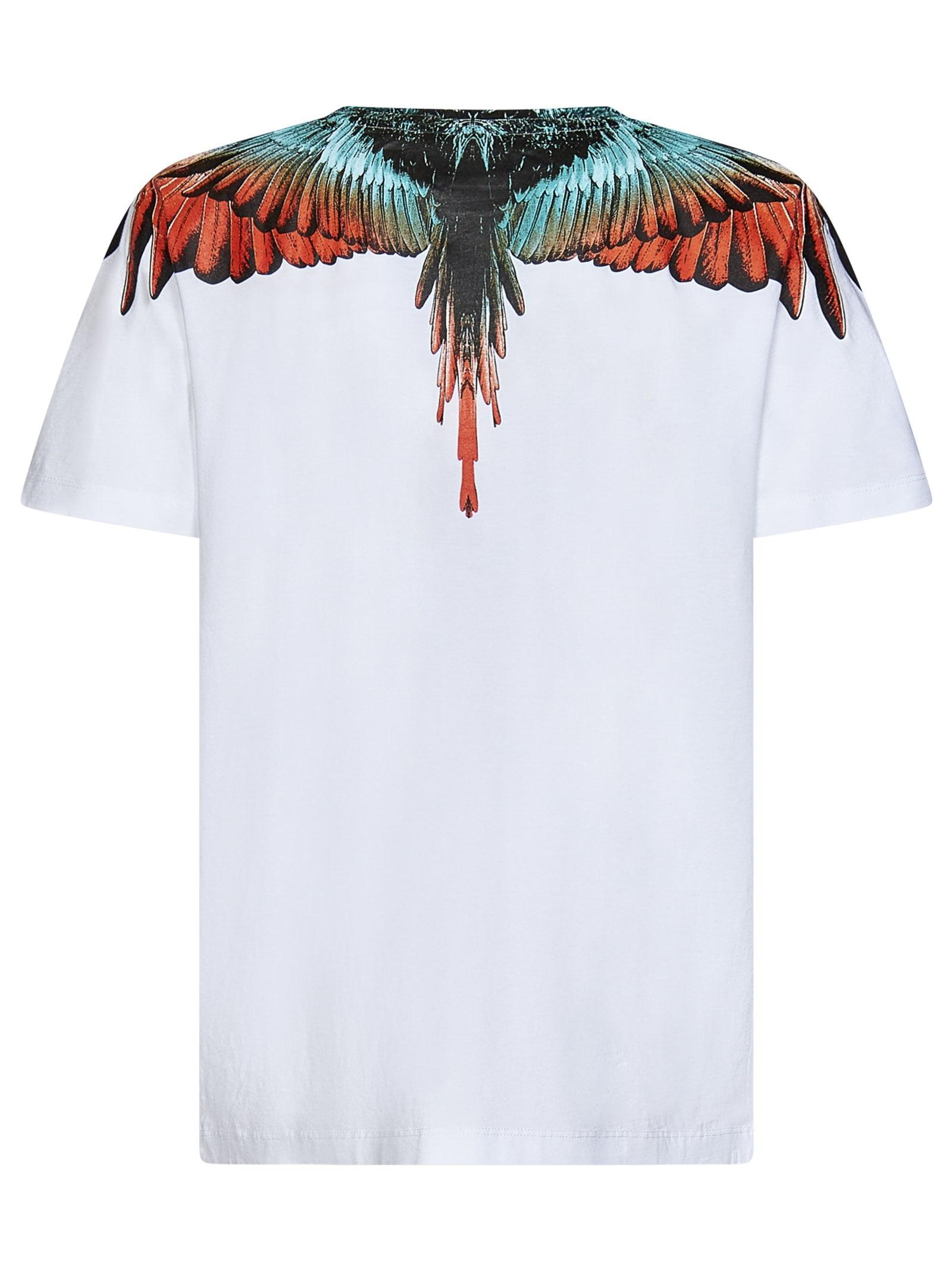 Marcelo Burlon Icon Wings Regular T-shirt in White for Men | Lyst