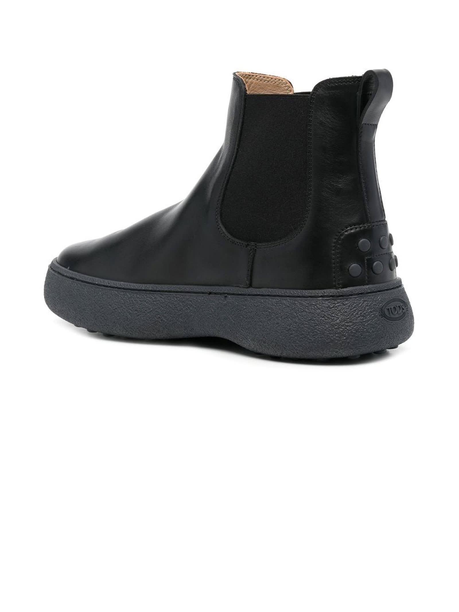 Tods W. G. Chelsea Boots In Leather for Men Lyst