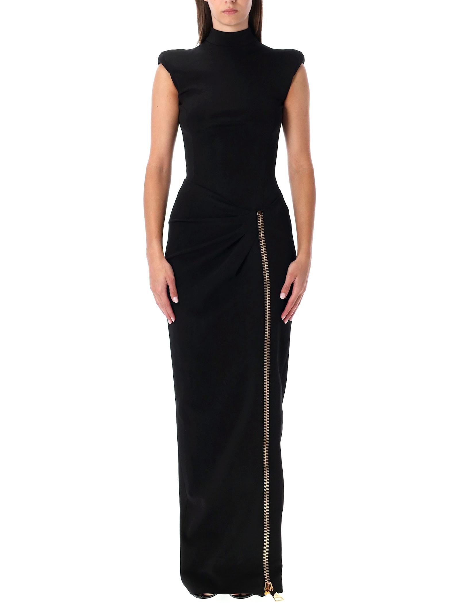 chinese dress ladies Long Dress with Chain Details