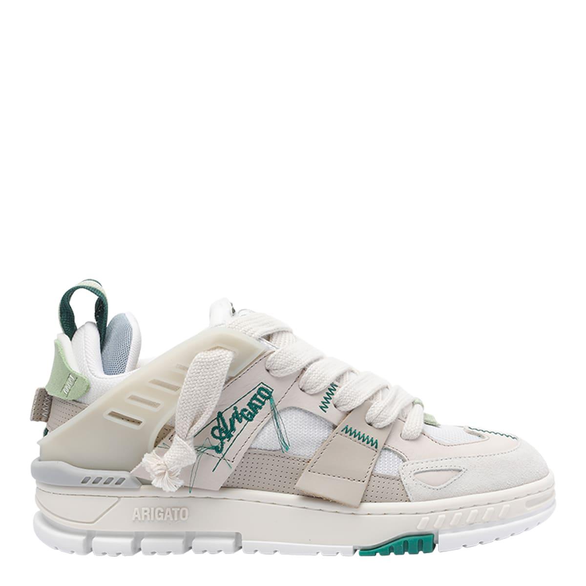 【関税込み】Axel Arigato ホワイト Area Patchwork スニーカー AXEL ARIGATO - Area Patchwork Sneaker