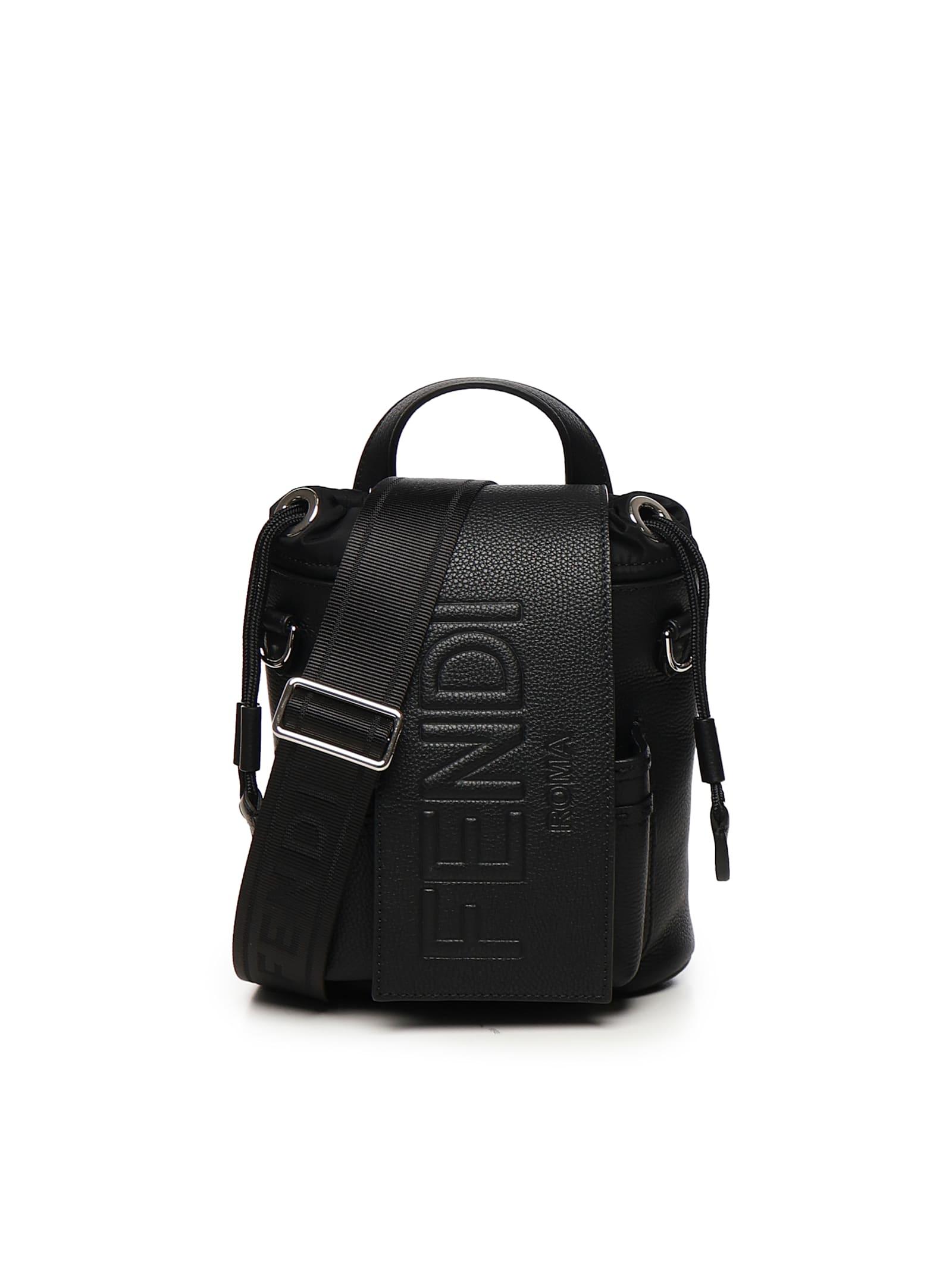 Fendi Strike Mini Backpack in Black for Men | Lyst