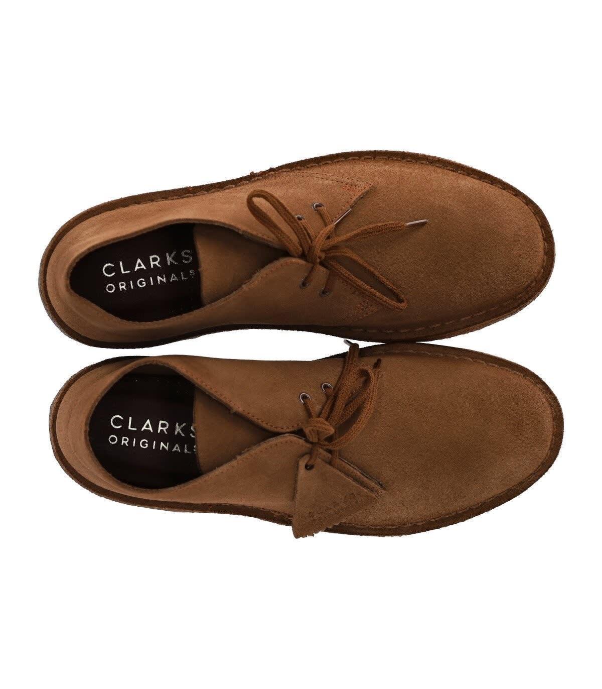 Clarks Suede Brown Suède Desert Boot for Men | Lyst