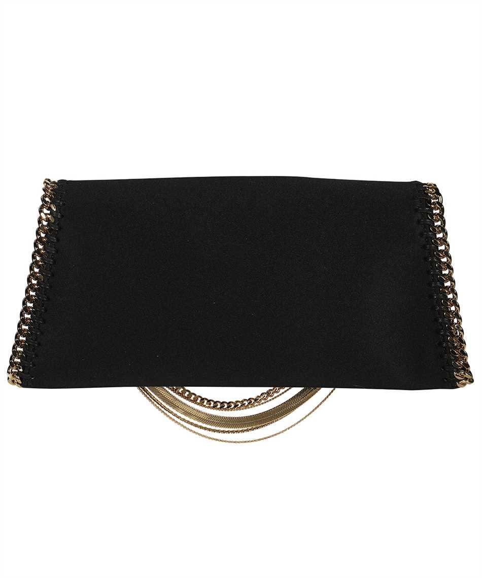 クラッチバッグ Stella McCartney Clutches Stella McCartney Silver Glitter Falabella Zipper Fold Over
