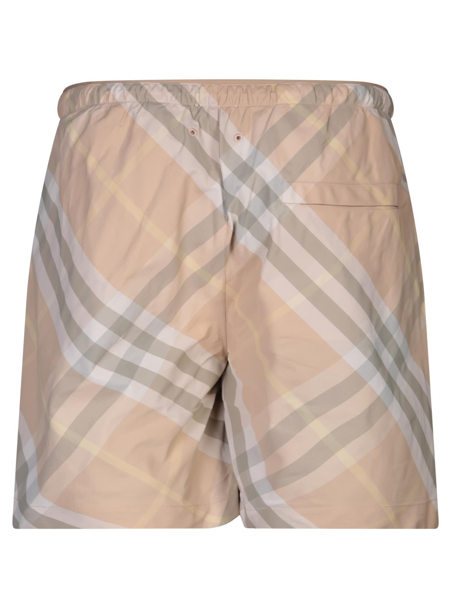 Burberry outlet shorts yellow