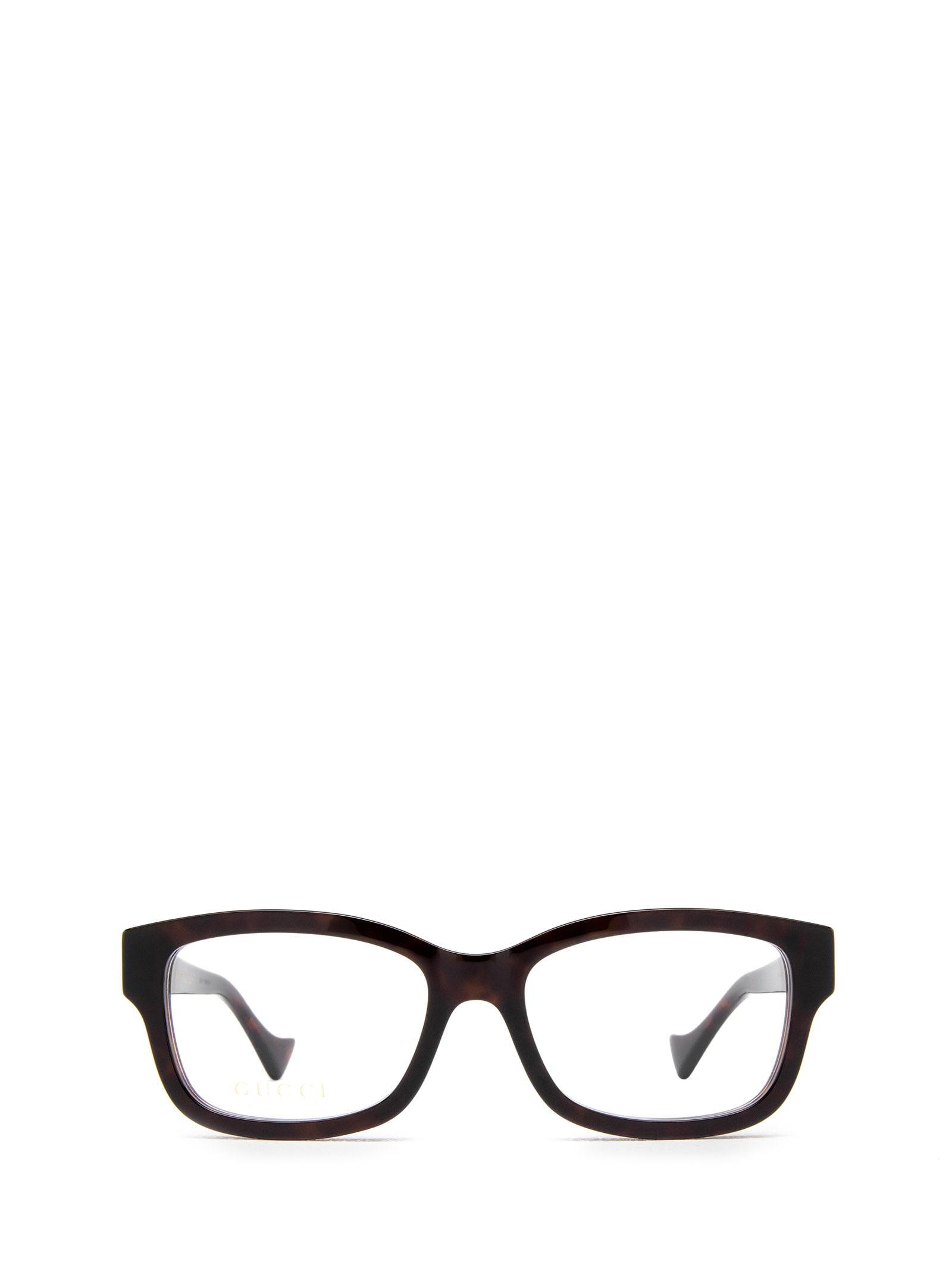 Gucci Gg1259o Havana Glasses in Black | Lyst