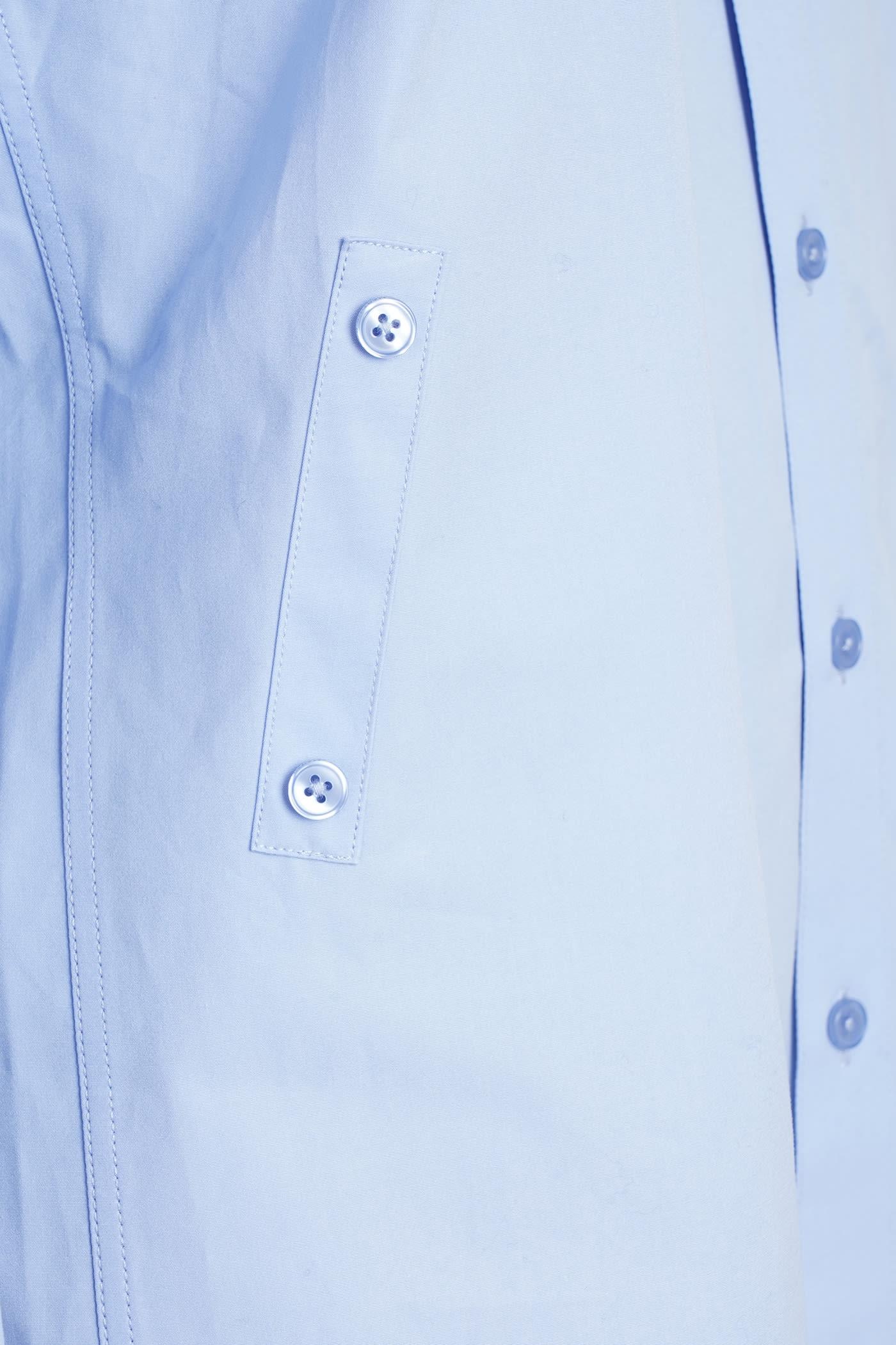 Martine Rose Shirt In Blue Cotton for Men | Lyst