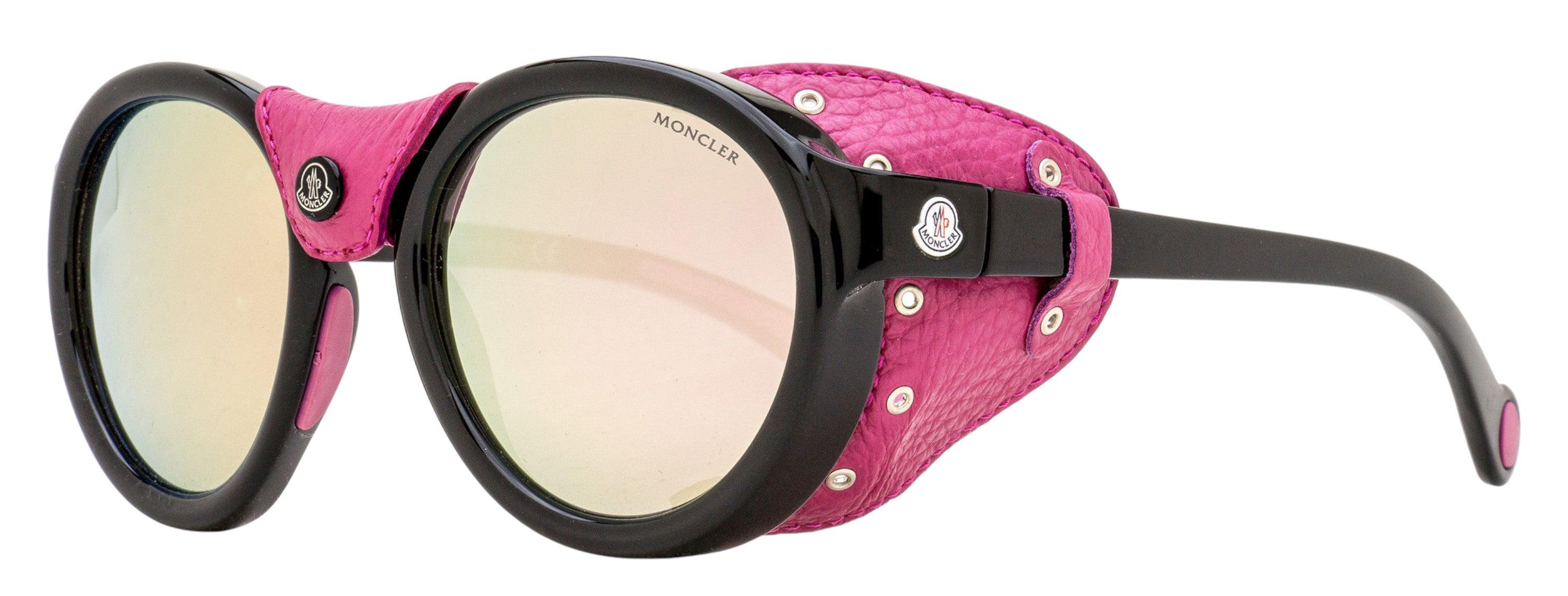 Moncler Elongated Oval Sunglasses ML0117 72Z Transparent Pink 58mm Amazon.com: Moncler Minuit Sunglasses ML0245 72Z Pink 55mm  main image 2