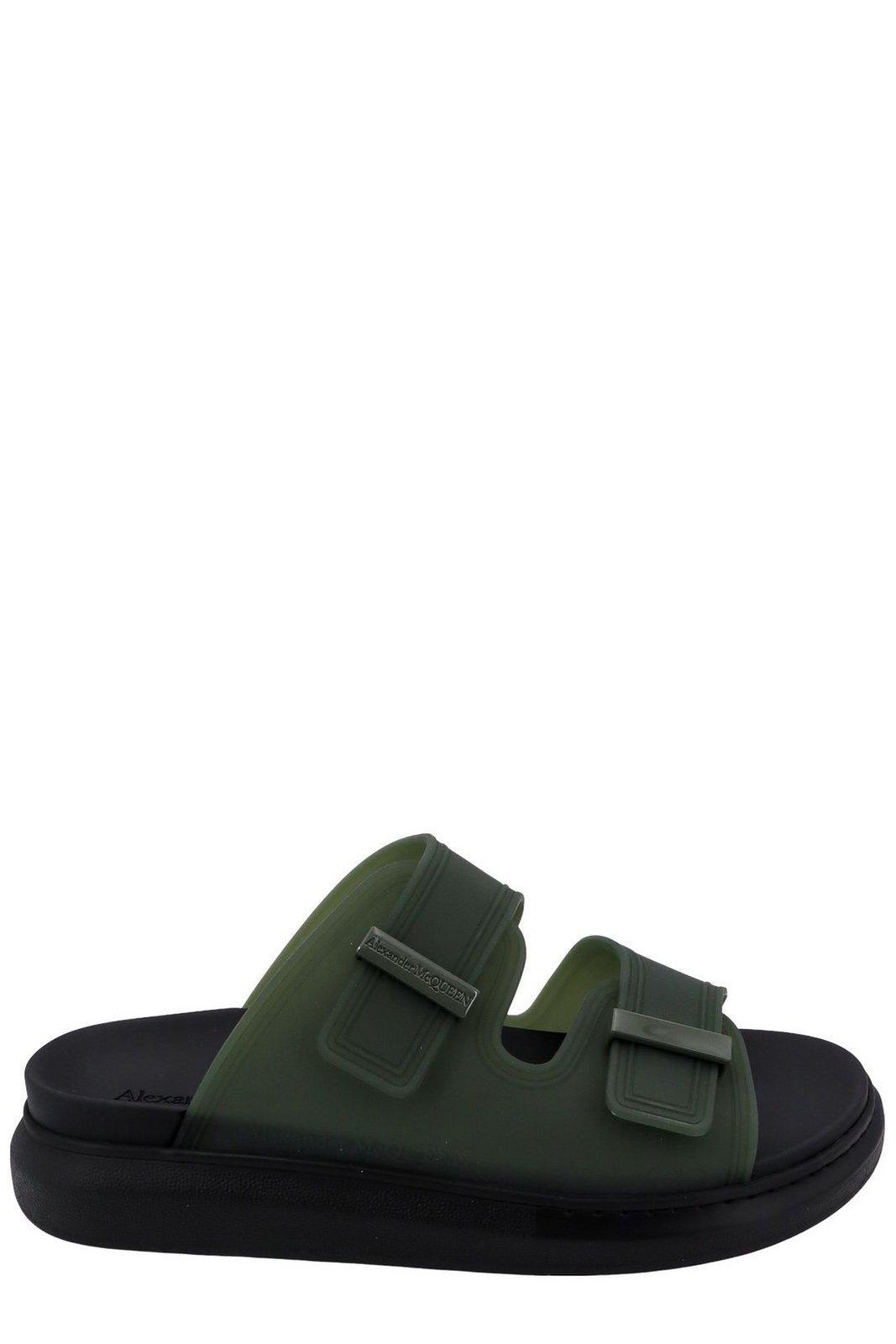 Alexander McQueen Transparent Hybrid Sandal in Green for Men Lyst