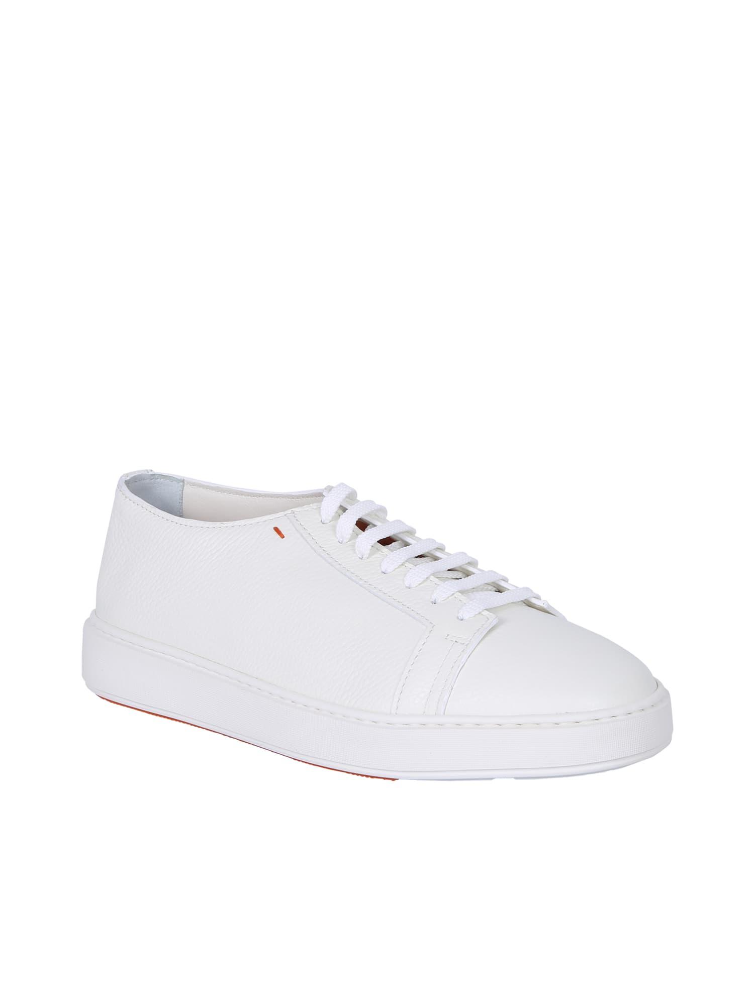 Santoni Lace Up Sneakers in White for Men | Lyst Santoni Lace Up Sneakers in White for Men | Lyst