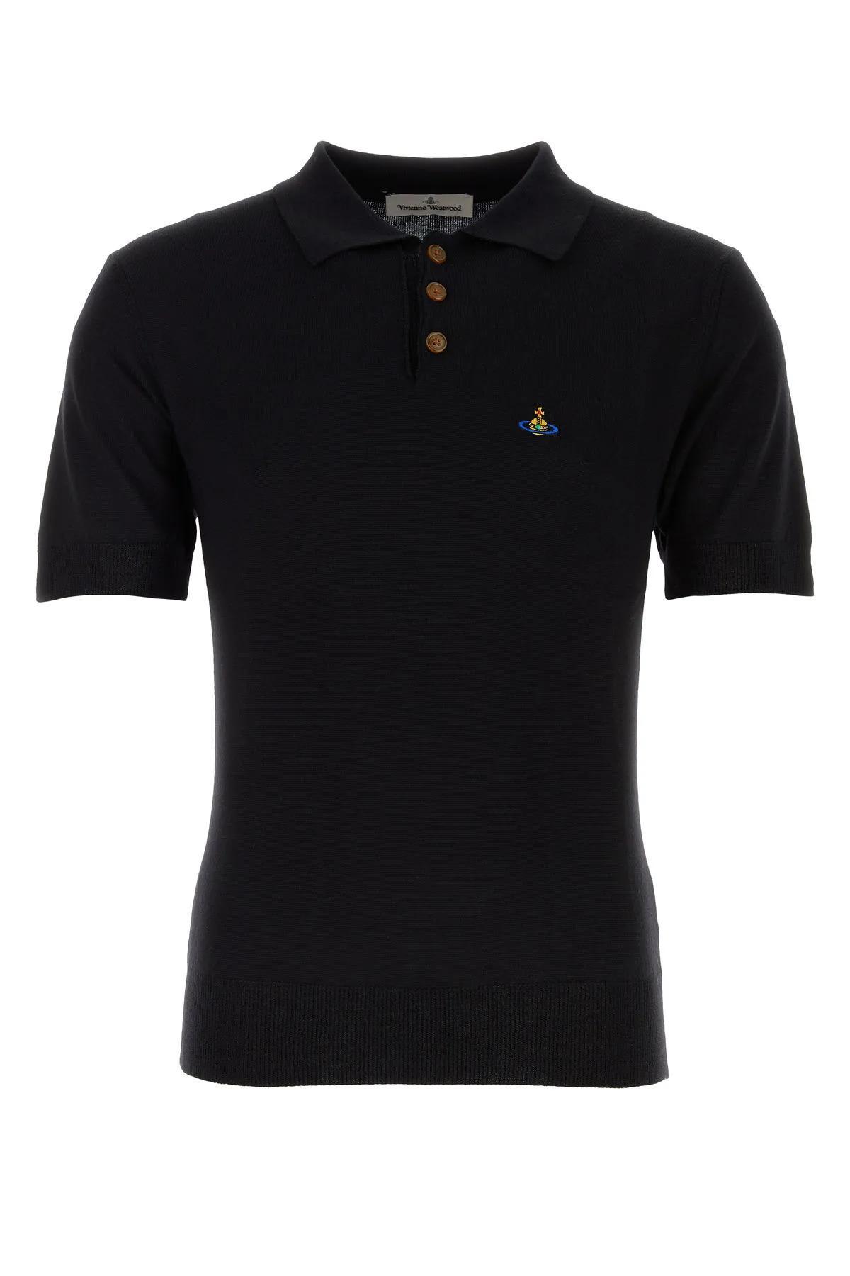 Black vivienne westwood hot sale polo