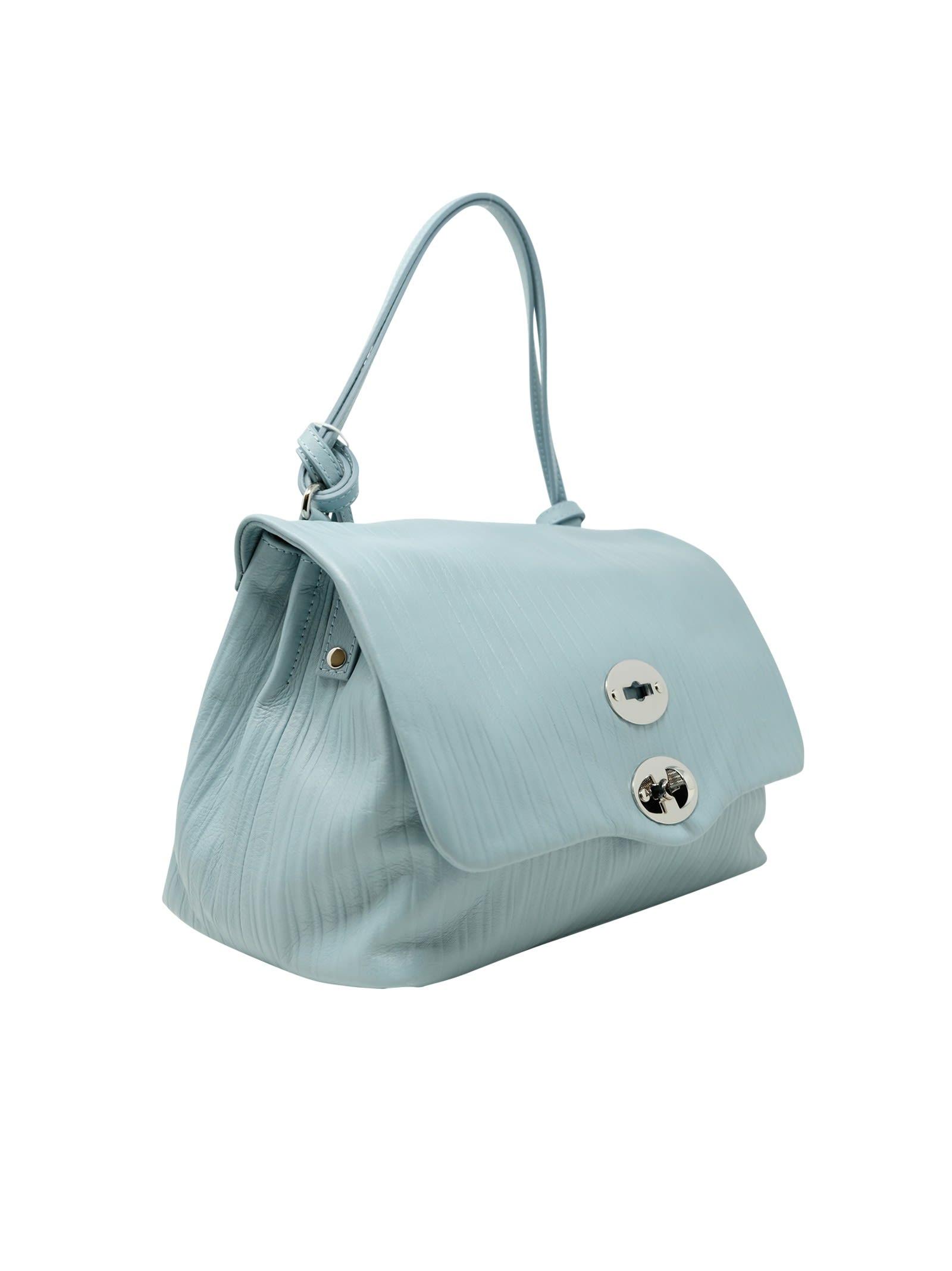 Zanellato borsa modello Postina S in Daily Giorno color Tirreno | Atterley