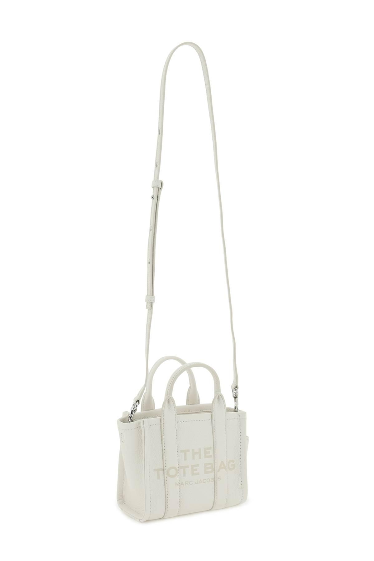 Marc Jacobs 'the Leather Micro Tote Bag' in White