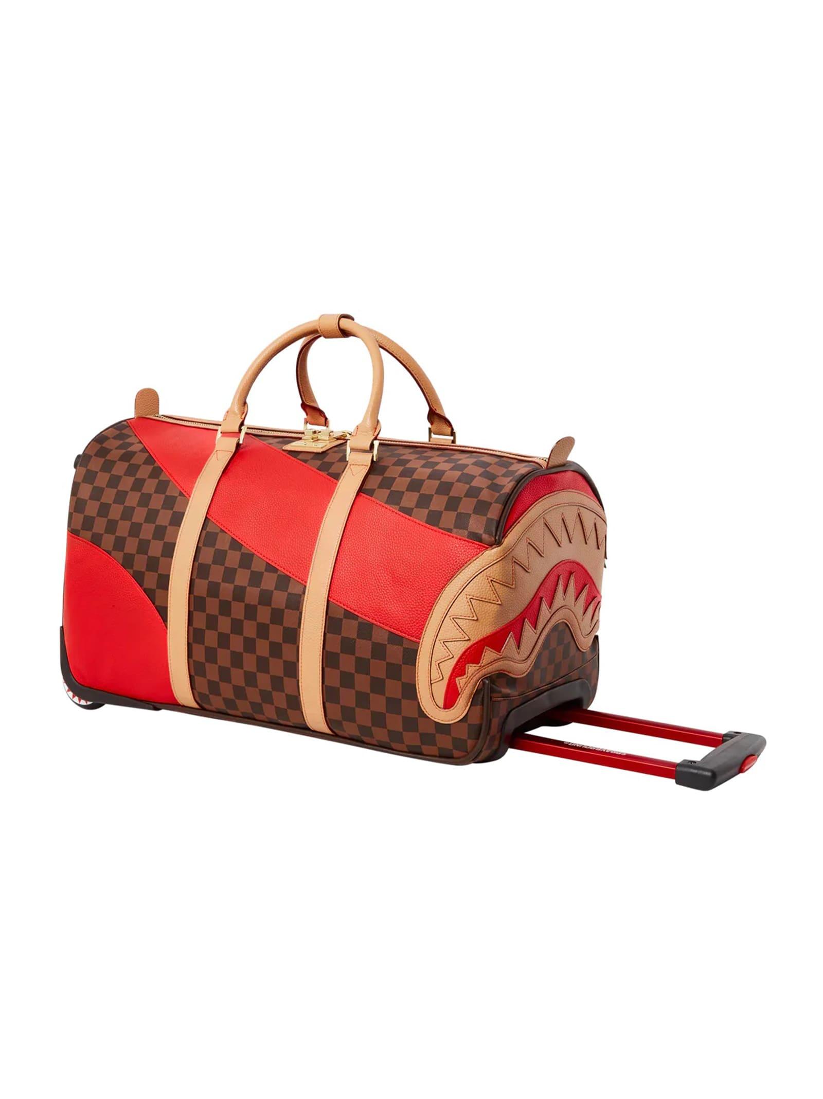 Sprayground Trolley Raceway Luggage Duffle in Red for Men Lyst