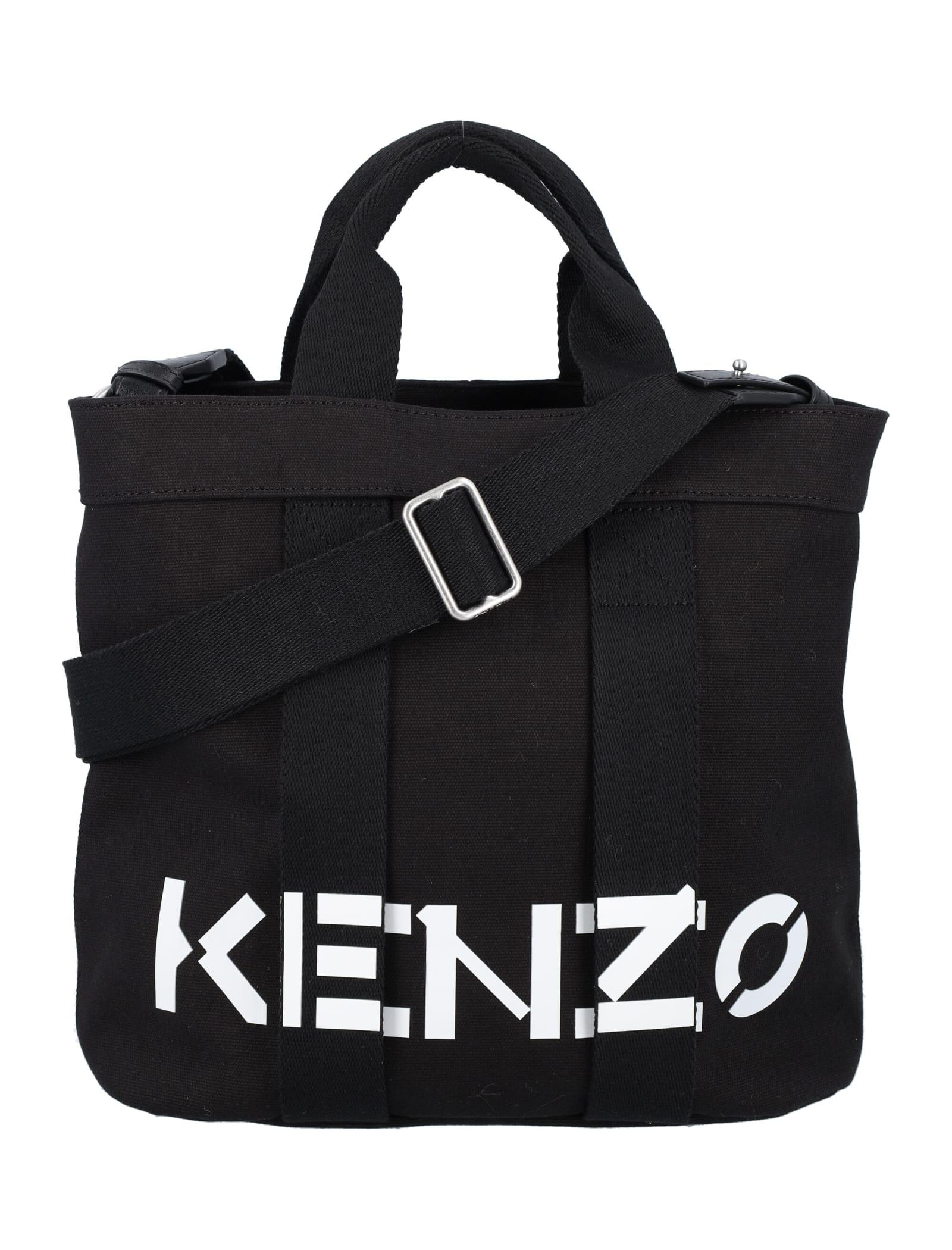 KENZO Small Tote Bag in Black for Men